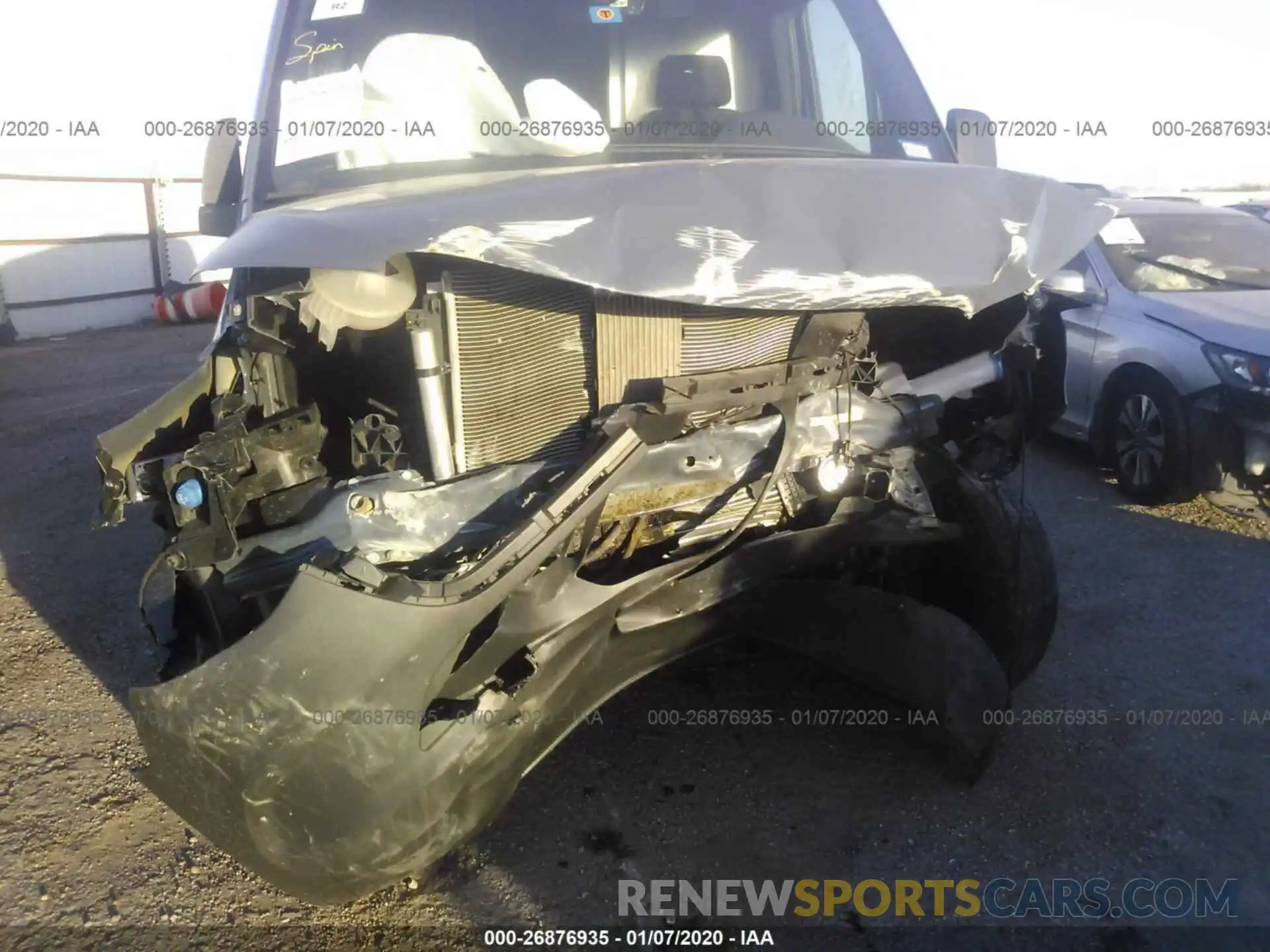 6 Photograph of a damaged car WD4PF0CD7KP043018 MERCEDES-BENZ SPRINTER 2019