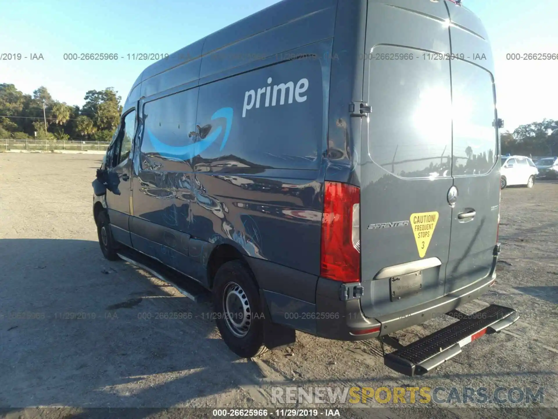 3 Photograph of a damaged car WD4PF0CD7KP048431 MERCEDES-BENZ SPRINTER 2019