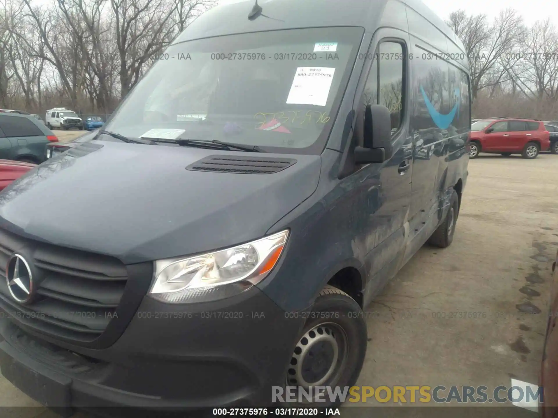 2 Photograph of a damaged car WD4PF0CD7KP094180 MERCEDES-BENZ SPRINTER 2019