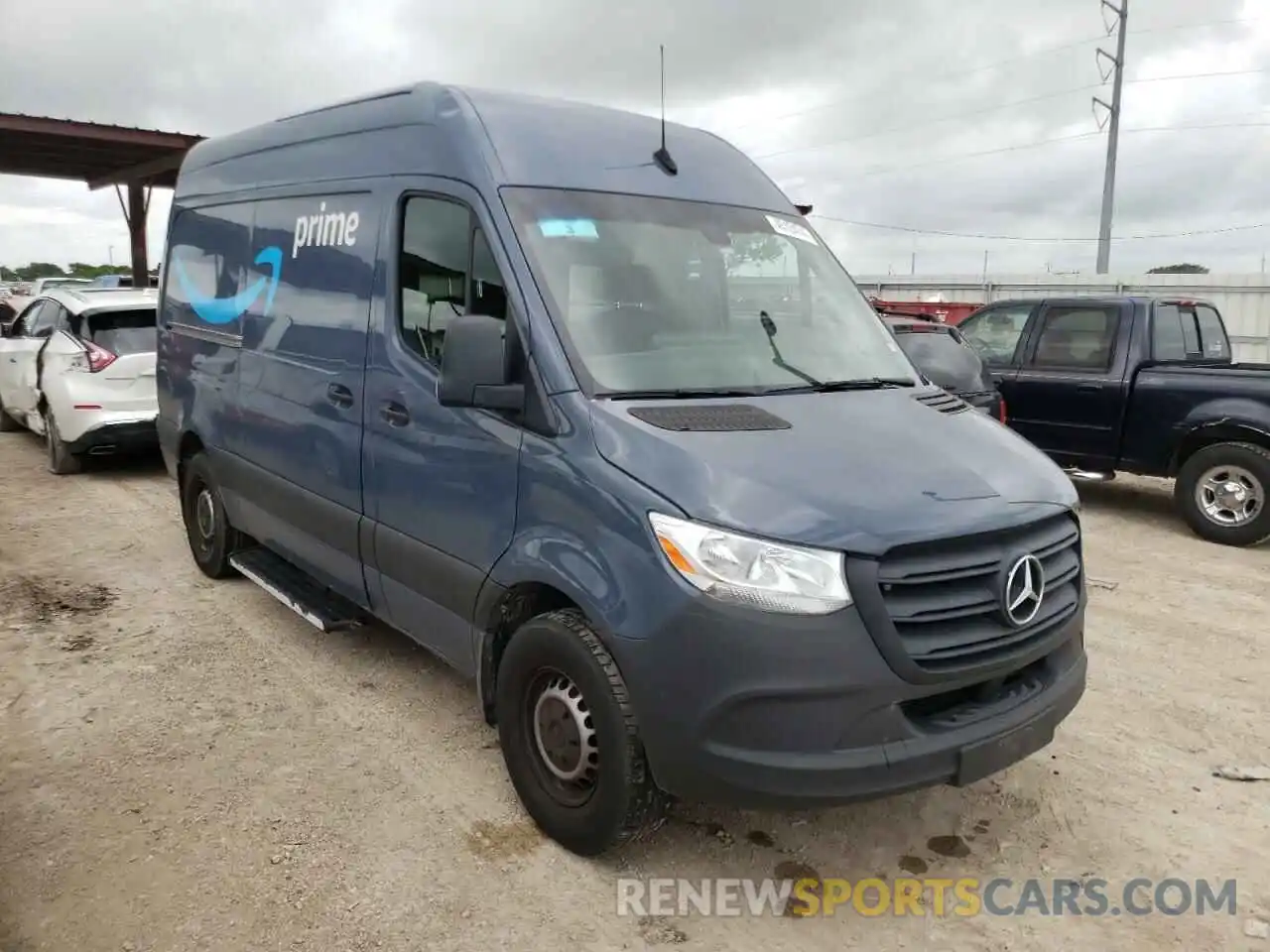 1 Photograph of a damaged car WD4PF0CD7KT003965 MERCEDES-BENZ SPRINTER 2019