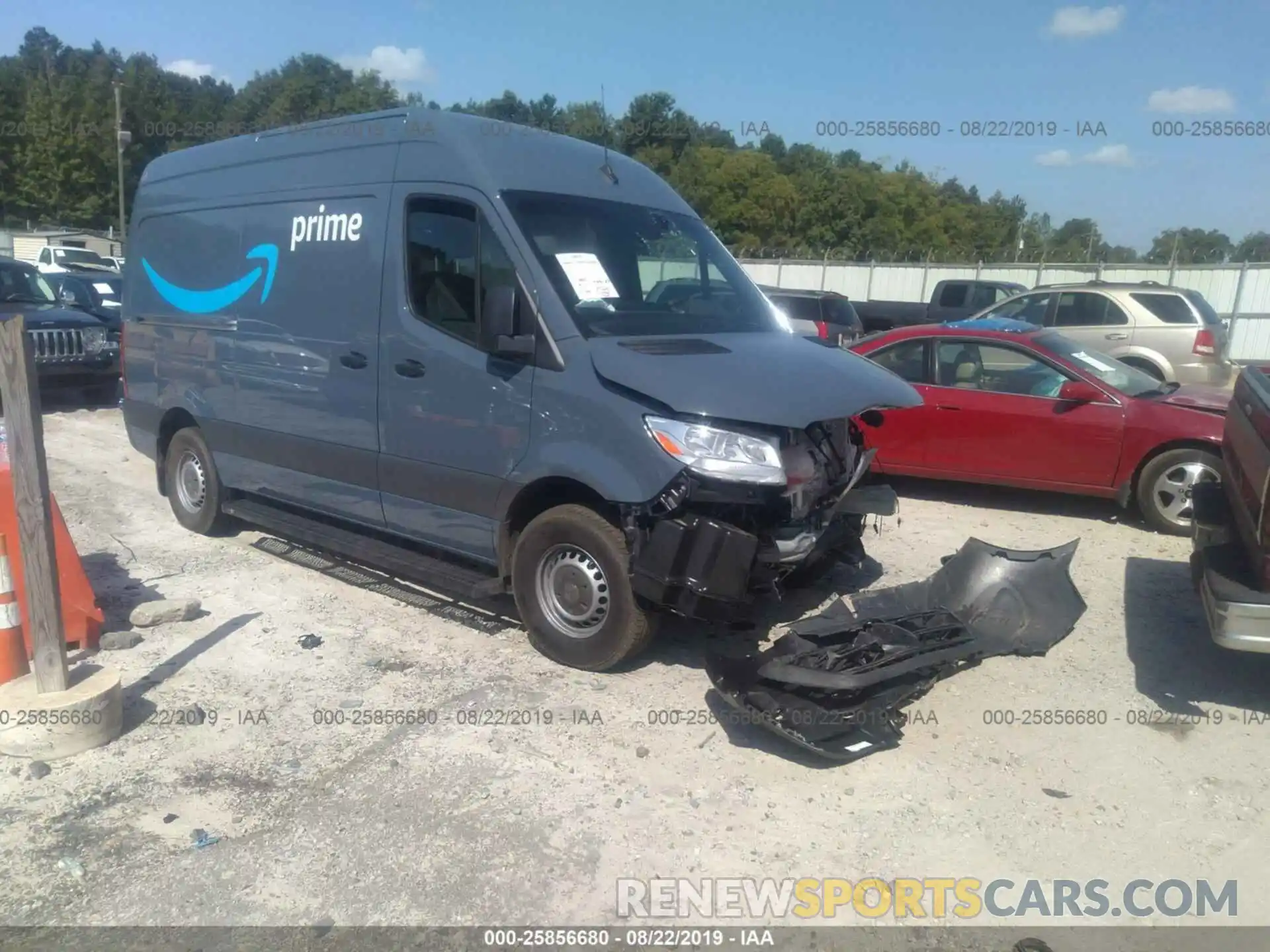 1 Photograph of a damaged car WD4PF0CD7KT004789 MERCEDES-BENZ SPRINTER 2019