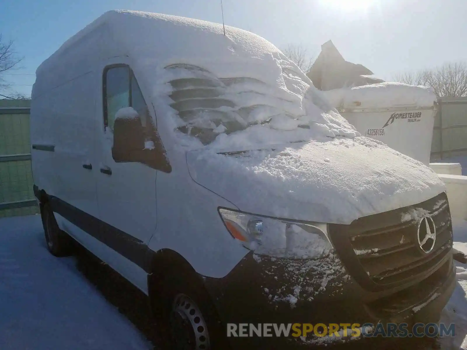 1 Photograph of a damaged car WD4PF0CD7KT011001 MERCEDES-BENZ SPRINTER 2019