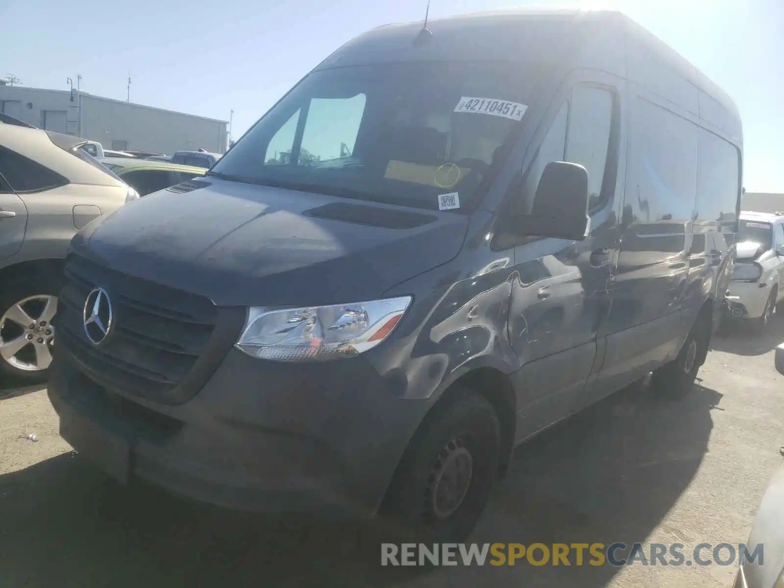 2 Фотография поврежденного автомобиля WD4PF0CD9KP030559 MERCEDES-BENZ SPRINTER 2019