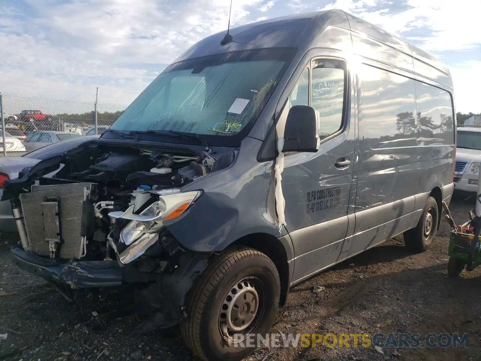 2 Photograph of a damaged car WD4PF0CD9KP035843 MERCEDES-BENZ SPRINTER 2019