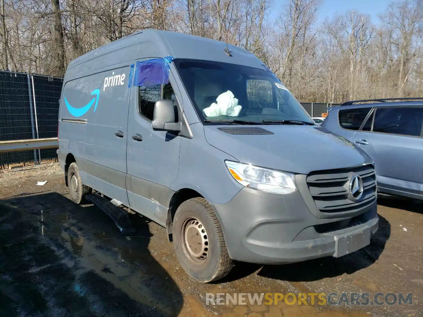 1 Photograph of a damaged car WD4PF0CD9KT004275 MERCEDES-BENZ SPRINTER 2019