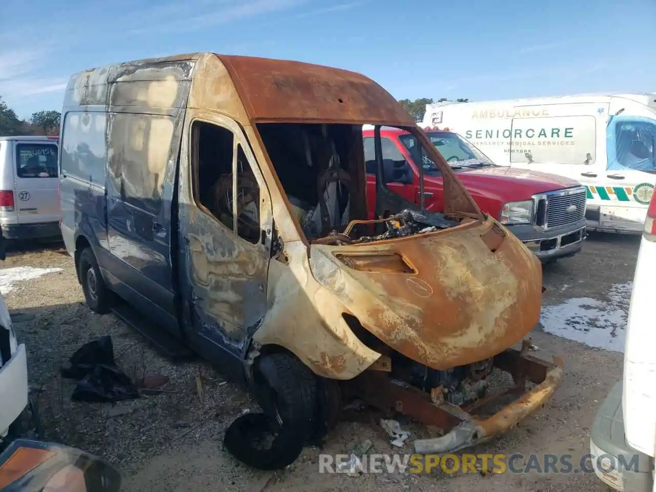 1 Photograph of a damaged car WD4PF0CD9KT004664 MERCEDES-BENZ SPRINTER 2019