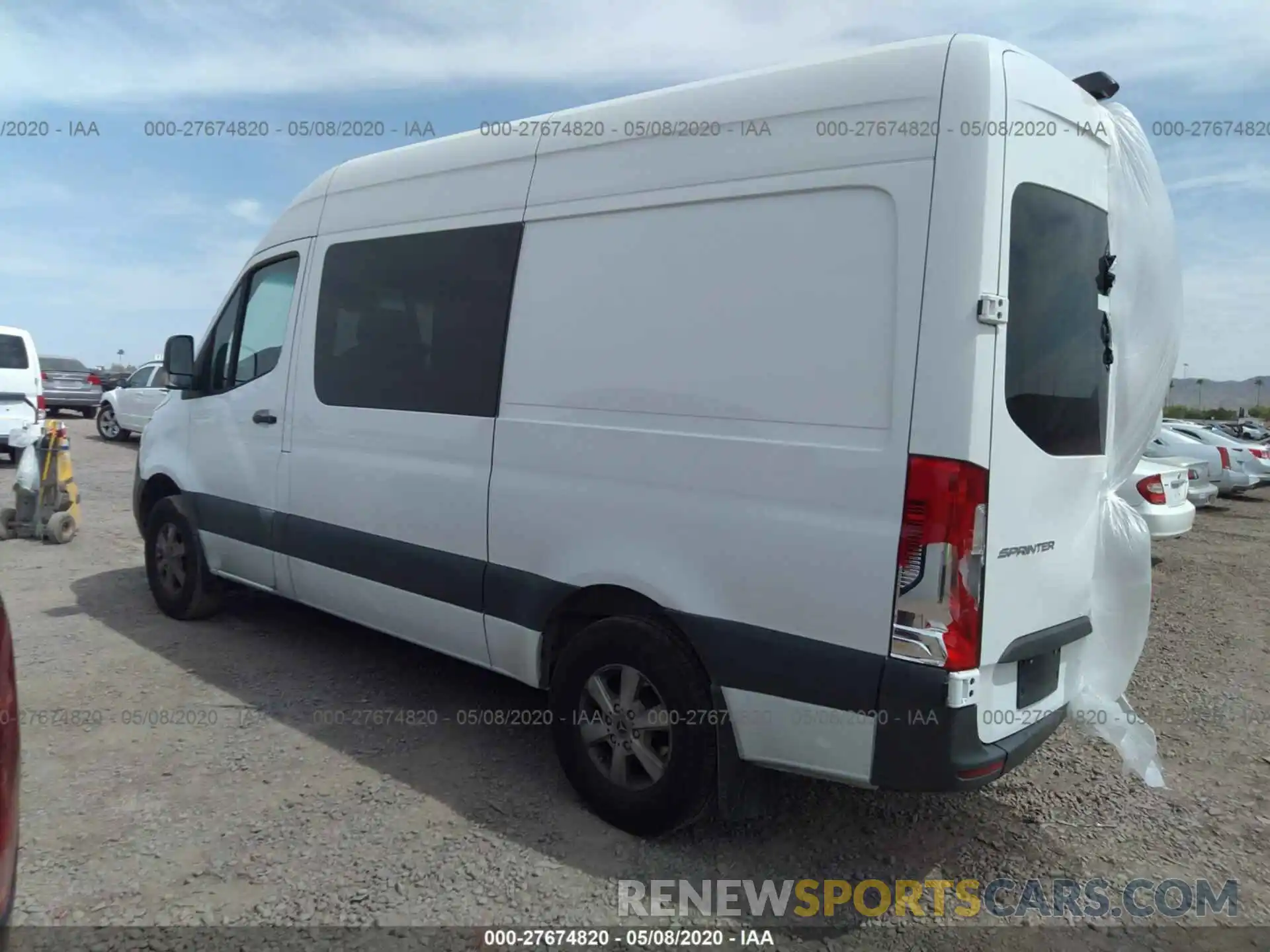 3 Фотография поврежденного автомобиля WD4PF0CDXKP052327 MERCEDES-BENZ SPRINTER 2019