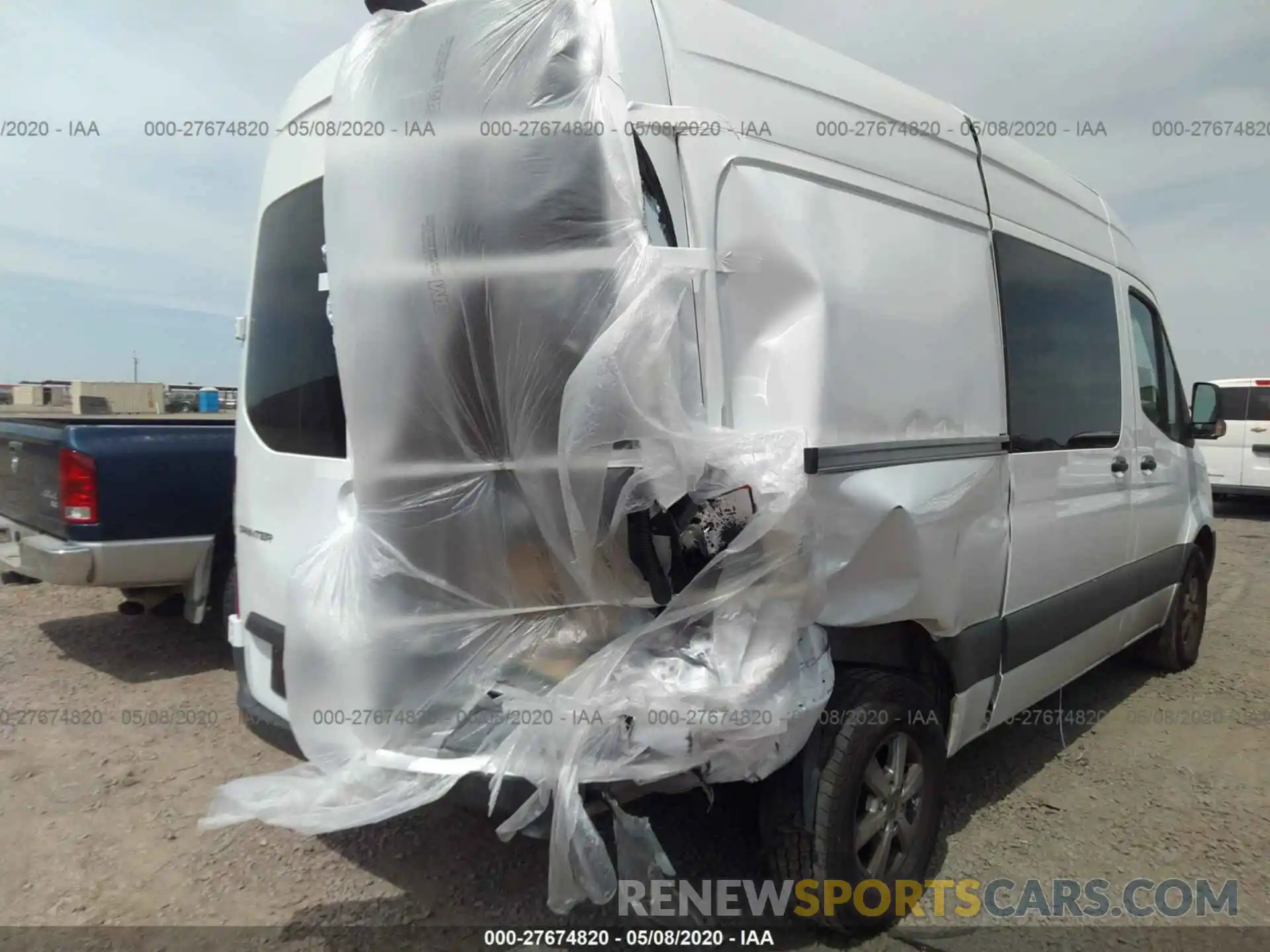 6 Фотография поврежденного автомобиля WD4PF0CDXKP052327 MERCEDES-BENZ SPRINTER 2019