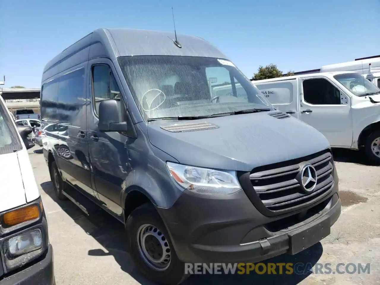 1 Photograph of a damaged car WD4PF0CDXKP085022 MERCEDES-BENZ SPRINTER 2019