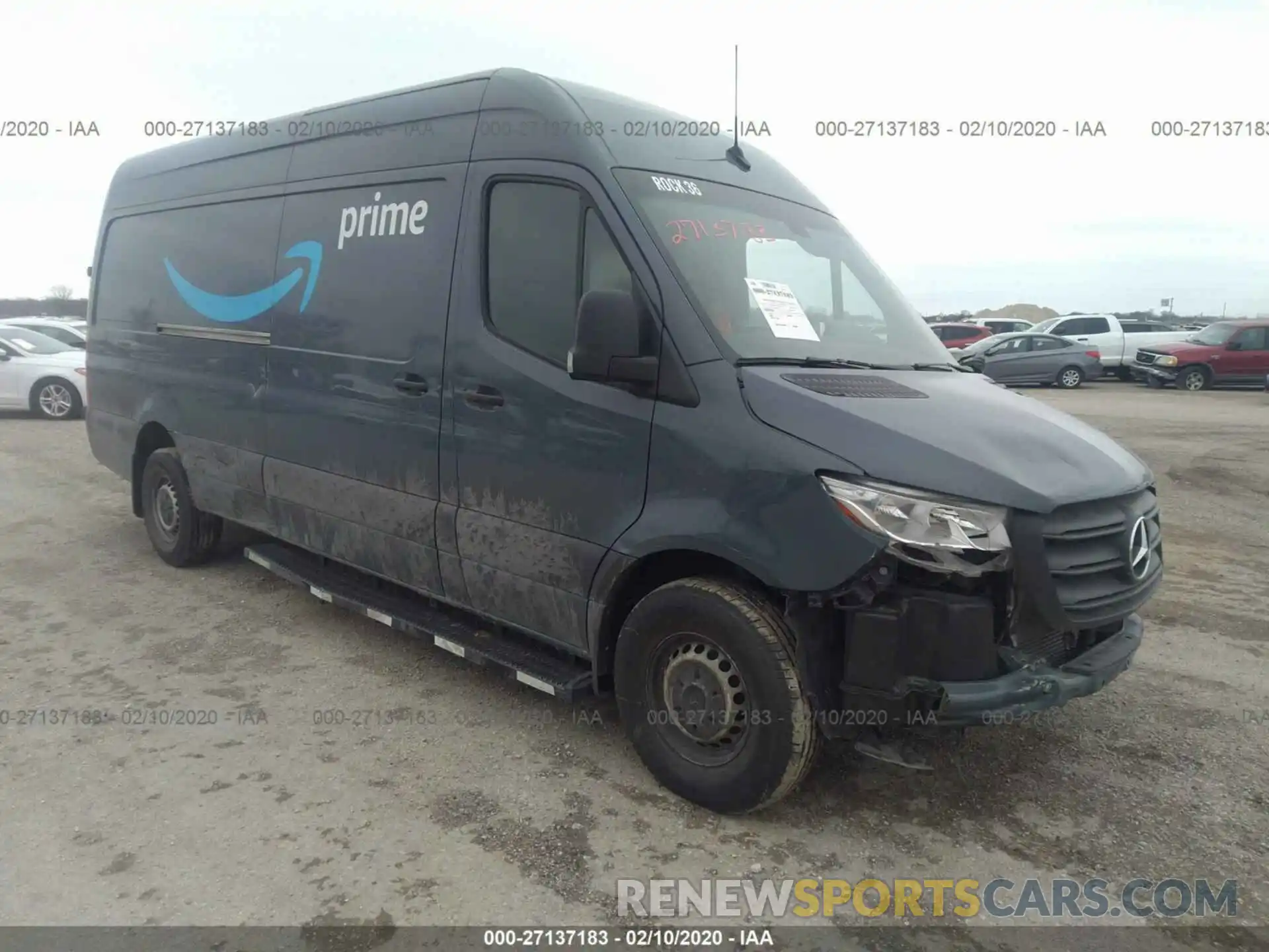 1 Фотография поврежденного автомобиля WD4PF1CD0KP122875 MERCEDES-BENZ SPRINTER 2019