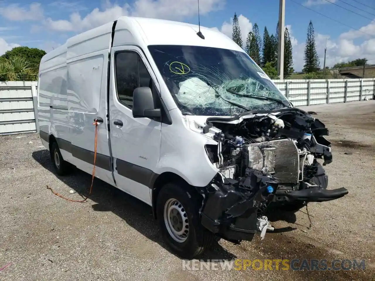 1 Photograph of a damaged car WD4PF1CD1KP072150 MERCEDES-BENZ SPRINTER 2019