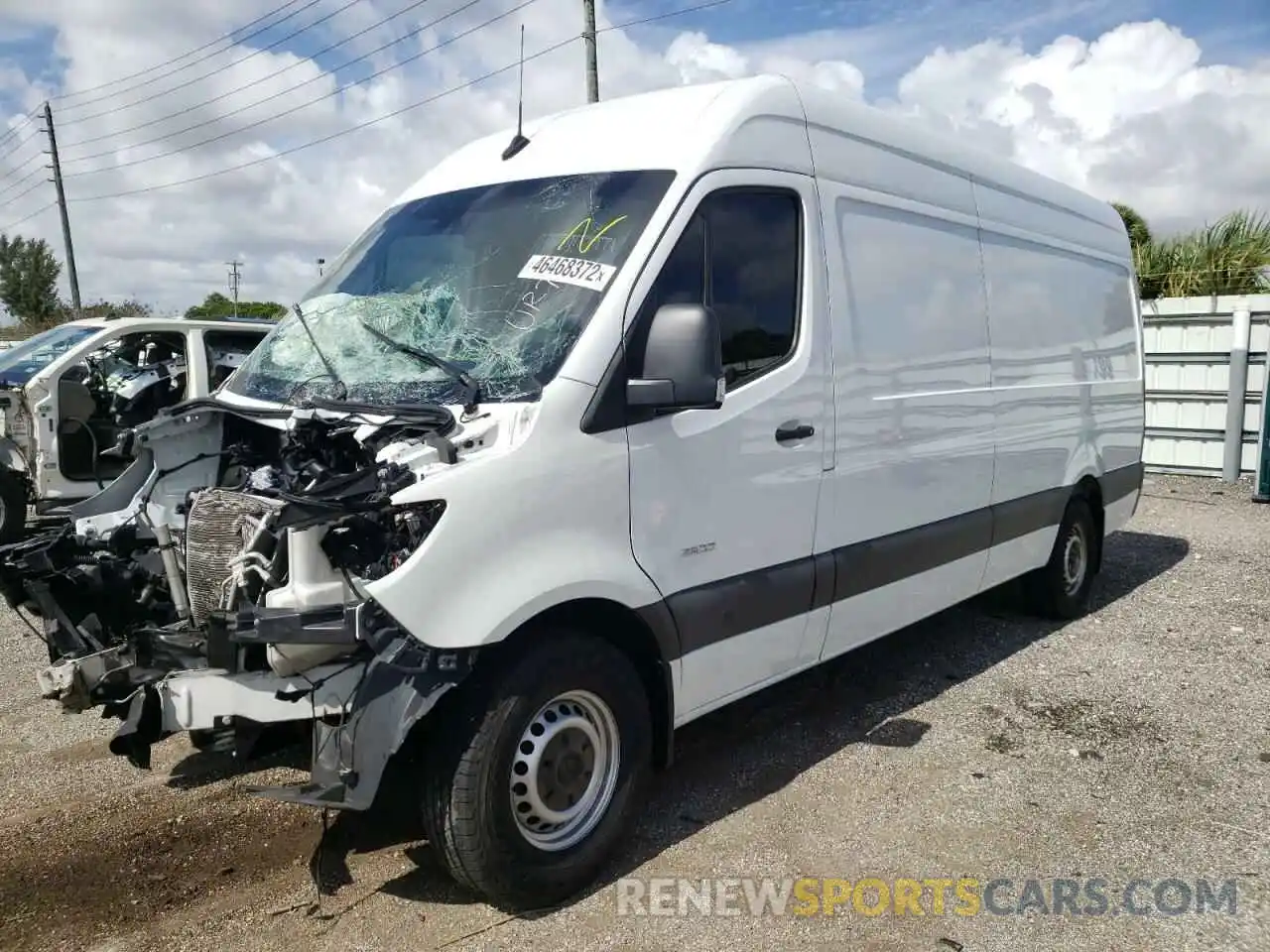 2 Фотография поврежденного автомобиля WD4PF1CD1KP072150 MERCEDES-BENZ SPRINTER 2019