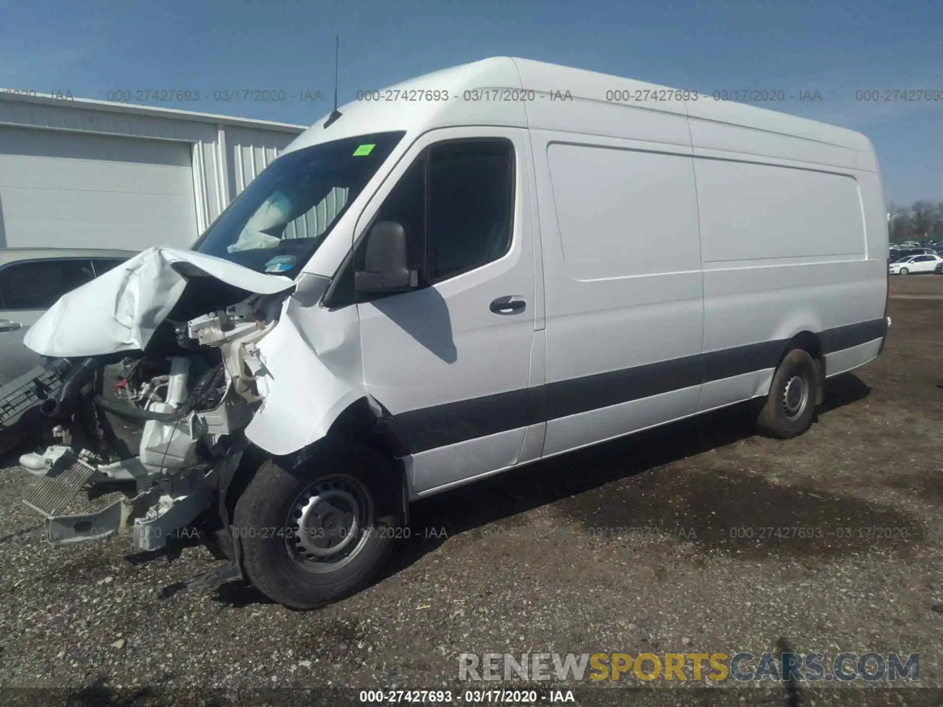 2 Photograph of a damaged car WD4PF1CD1KP085089 MERCEDES-BENZ SPRINTER 2019