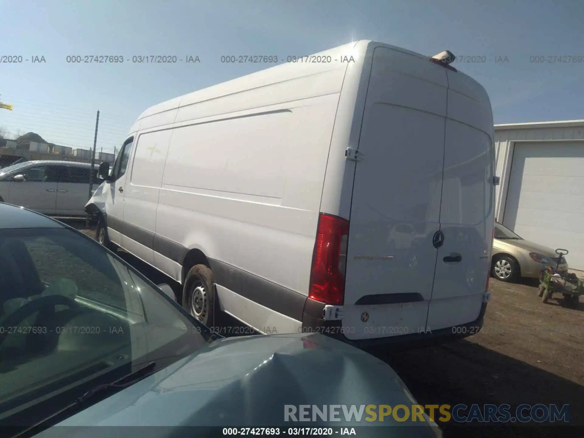 3 Photograph of a damaged car WD4PF1CD1KP085089 MERCEDES-BENZ SPRINTER 2019