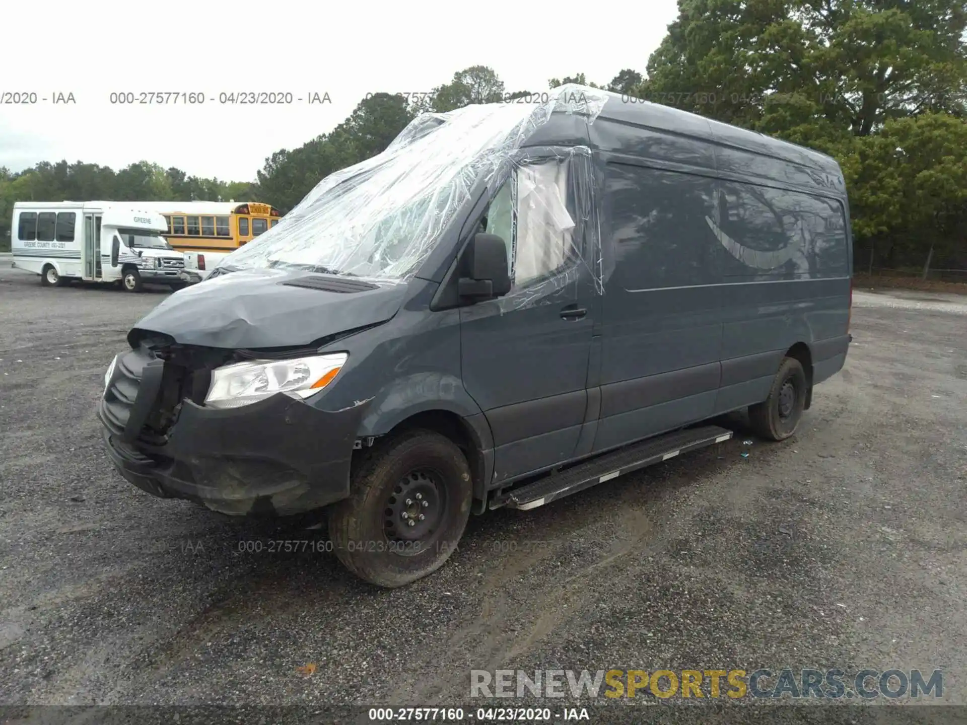 2 Фотография поврежденного автомобиля WD4PF1CD1KP113733 MERCEDES-BENZ SPRINTER 2019