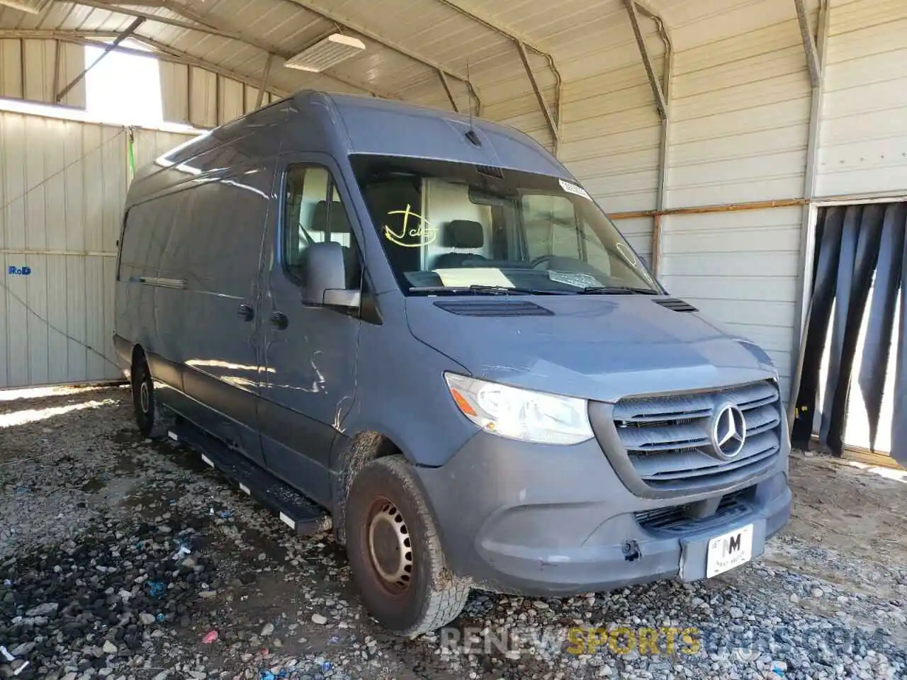 1 Фотография поврежденного автомобиля WD4PF1CD1KP138261 MERCEDES-BENZ SPRINTER 2019