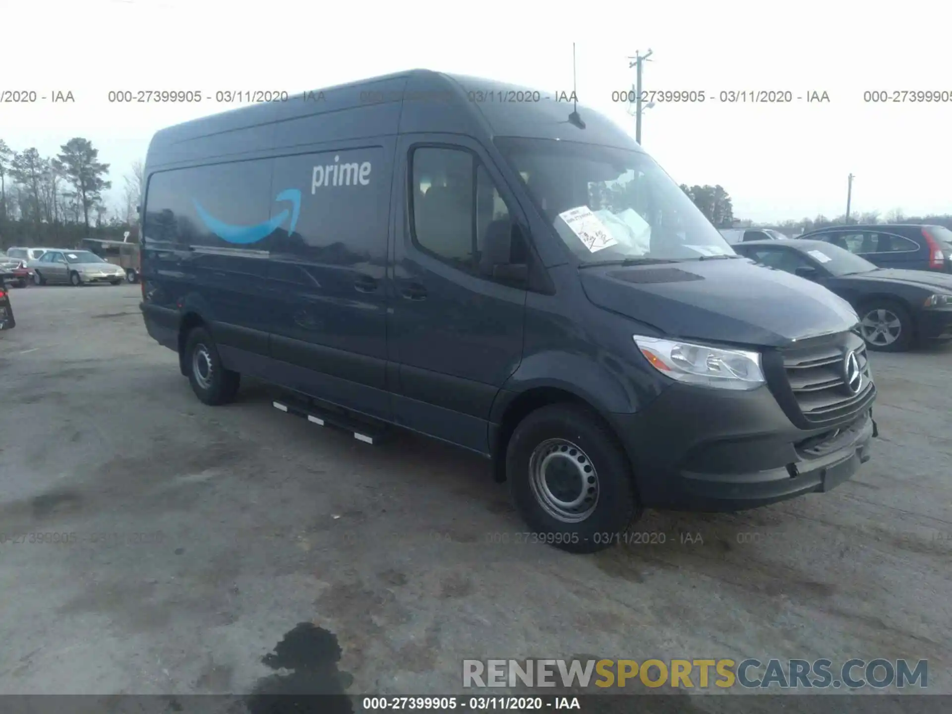 1 Фотография поврежденного автомобиля WD4PF1CD1KP152550 MERCEDES-BENZ SPRINTER 2019