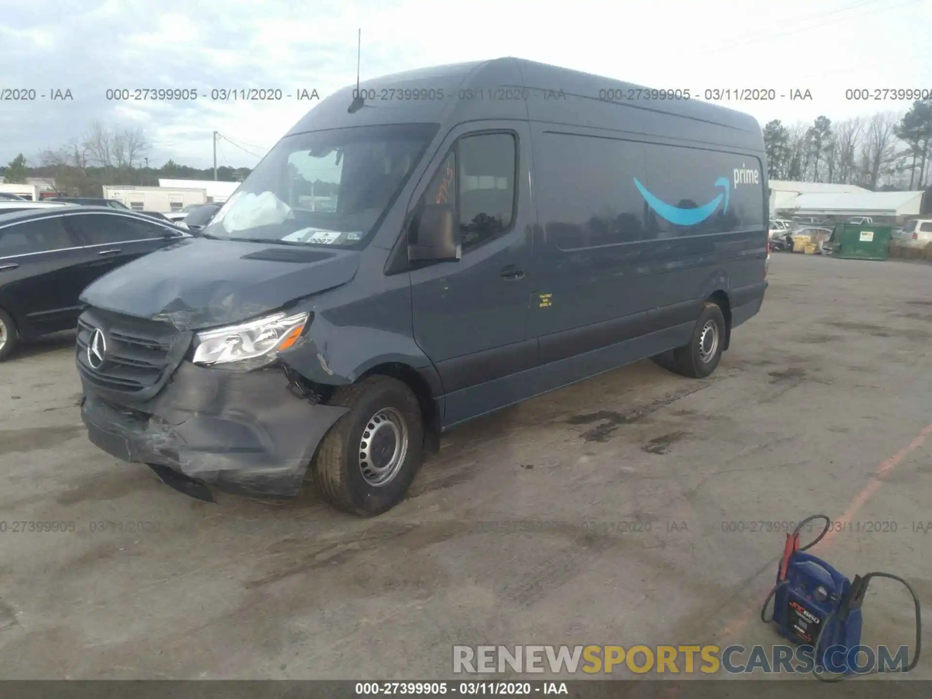 2 Фотография поврежденного автомобиля WD4PF1CD1KP152550 MERCEDES-BENZ SPRINTER 2019