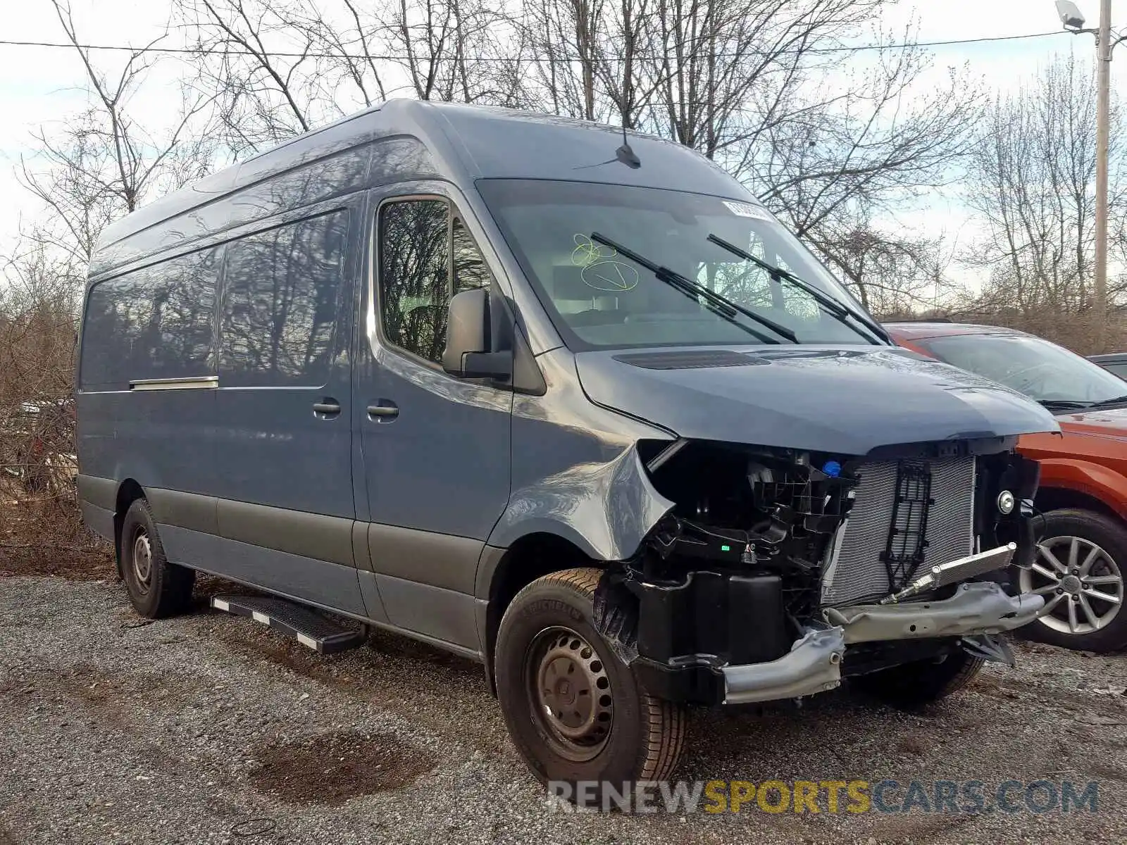 1 Photograph of a damaged car WD4PF1CD2KT006648 MERCEDES-BENZ SPRINTER 2019