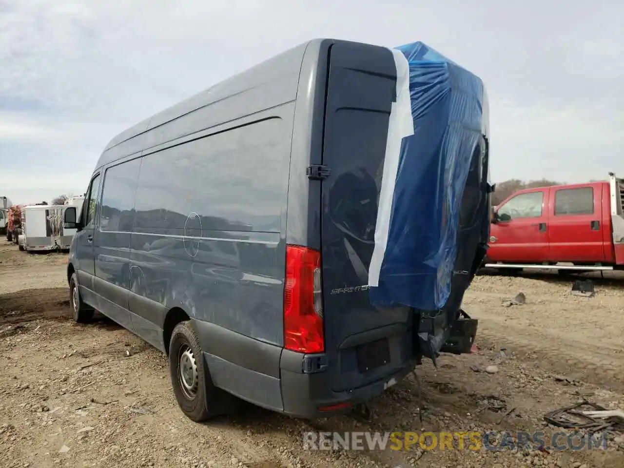 3 Фотография поврежденного автомобиля WD4PF1CD2KT007573 MERCEDES-BENZ SPRINTER 2019