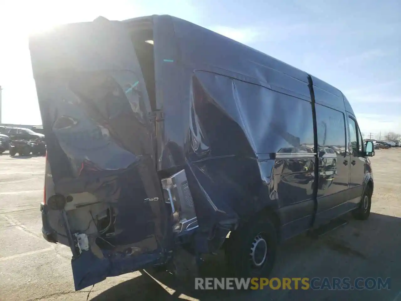 4 Фотография поврежденного автомобиля WD4PF1CD2KT007573 MERCEDES-BENZ SPRINTER 2019