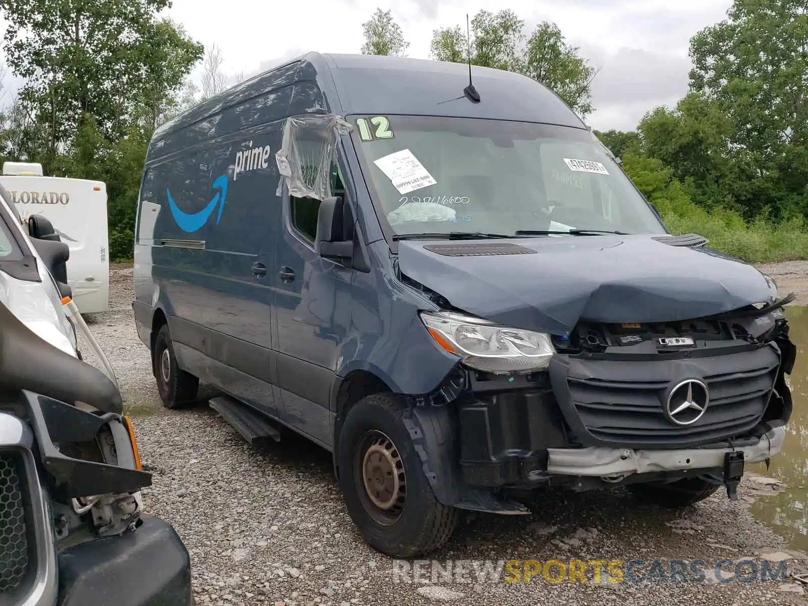 2 Photograph of a damaged car WD4PF1CD2KT012479 MERCEDES-BENZ SPRINTER 2019