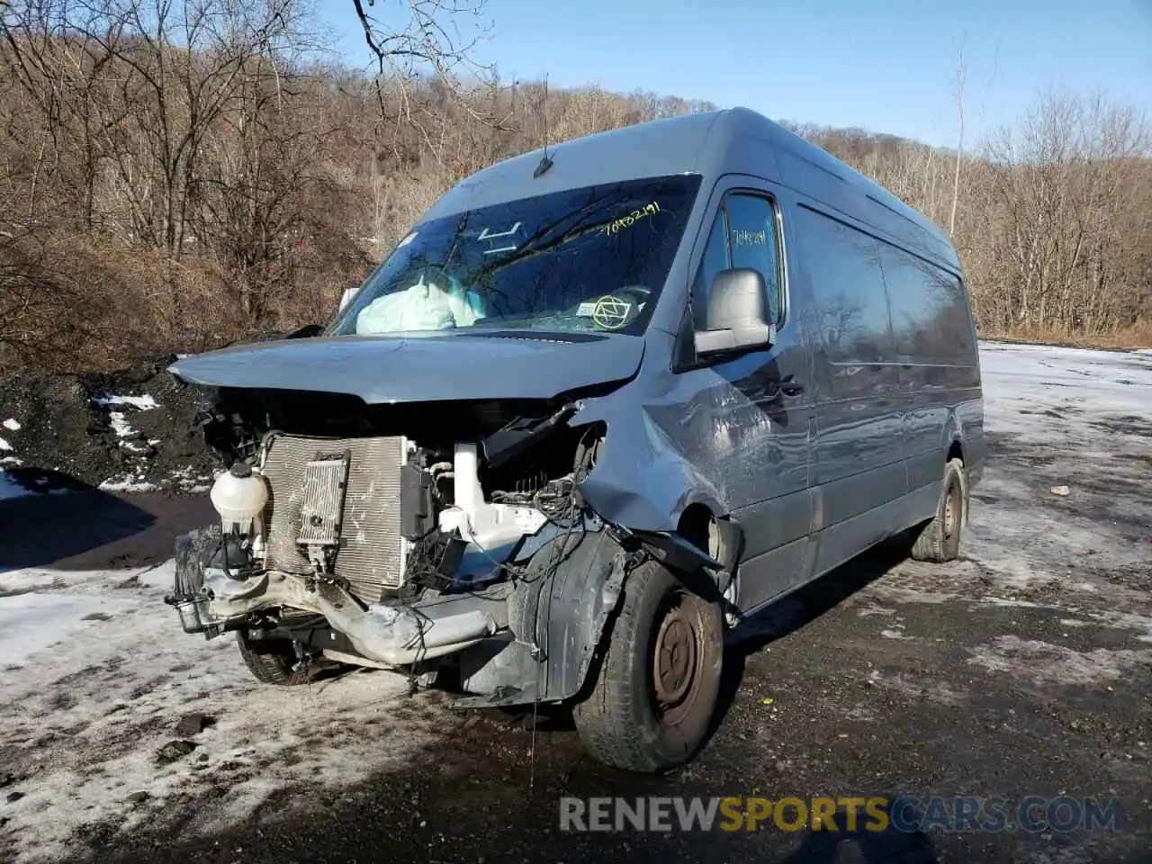 2 Photograph of a damaged car WD4PF1CD2KT012952 MERCEDES-BENZ SPRINTER 2019