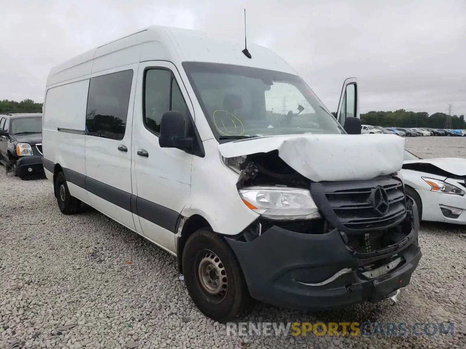 1 Photograph of a damaged car WD4PF1CD3KP078855 MERCEDES-BENZ SPRINTER 2019