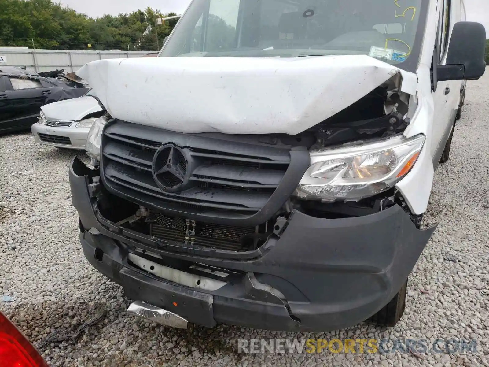 9 Photograph of a damaged car WD4PF1CD3KP078855 MERCEDES-BENZ SPRINTER 2019