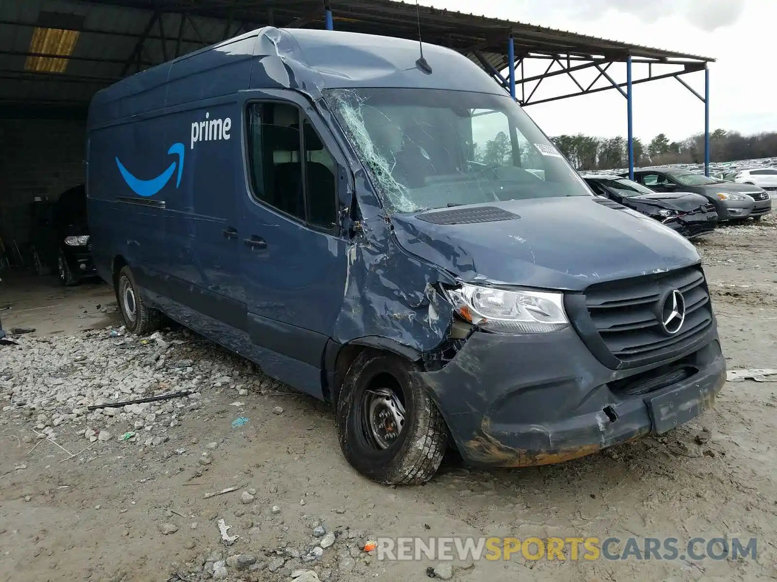 1 Photograph of a damaged car WD4PF1CD3KP116469 MERCEDES-BENZ SPRINTER 2019