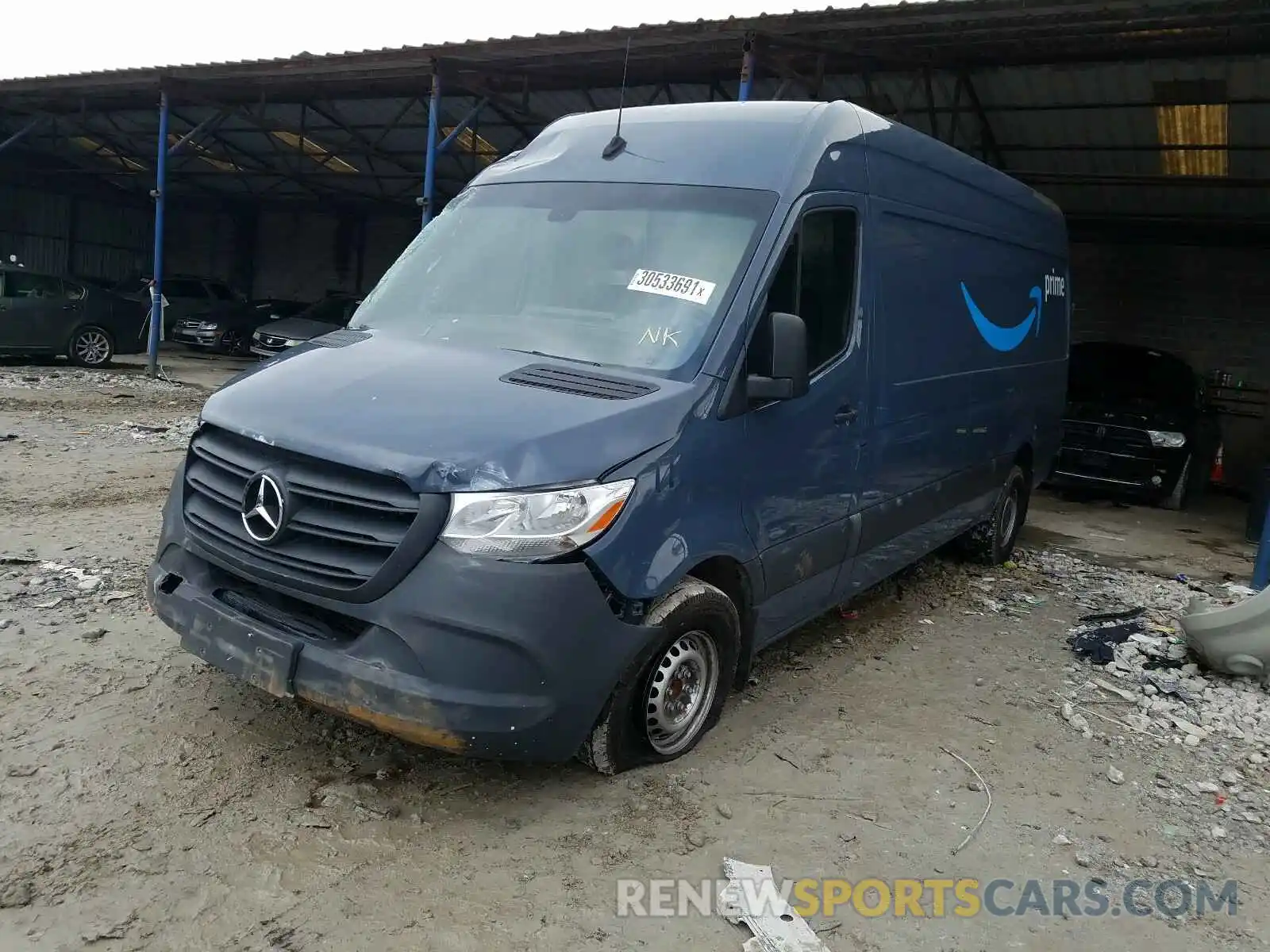 2 Photograph of a damaged car WD4PF1CD3KP116469 MERCEDES-BENZ SPRINTER 2019