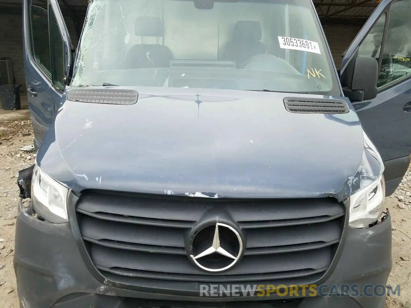 7 Photograph of a damaged car WD4PF1CD3KP116469 MERCEDES-BENZ SPRINTER 2019