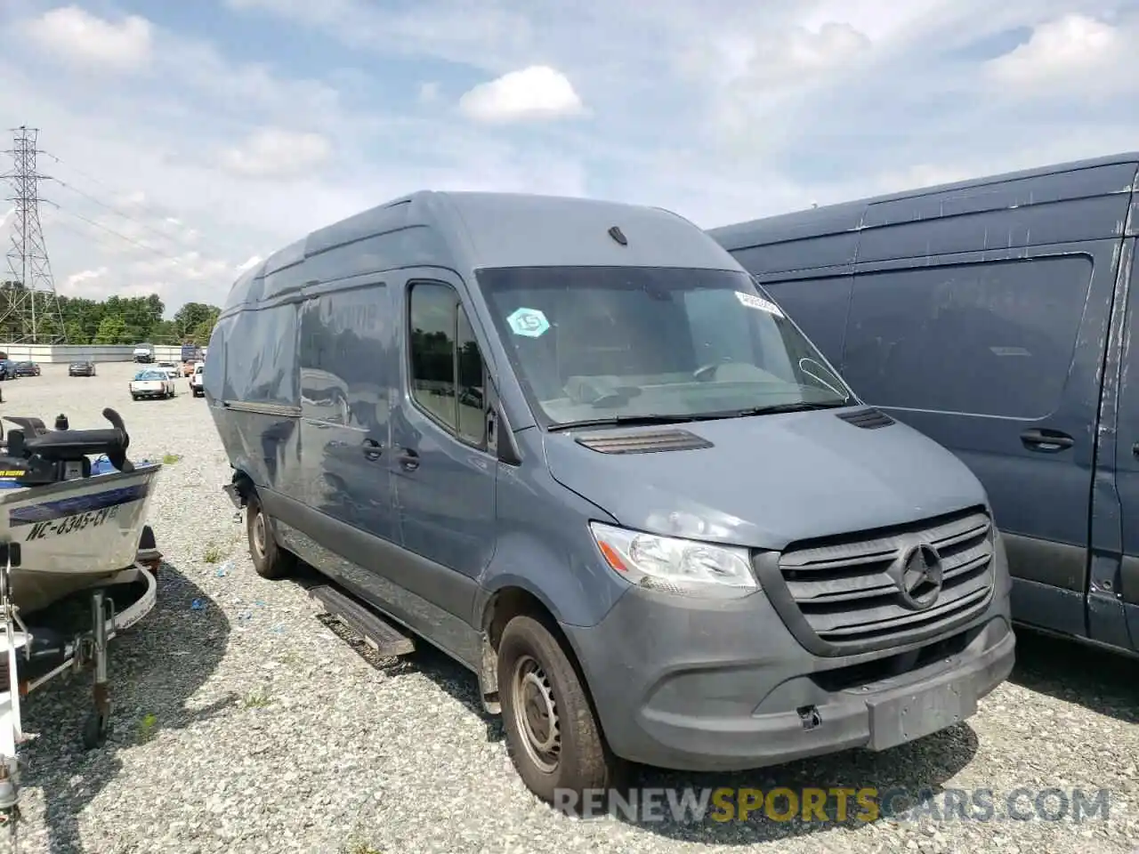 1 Photograph of a damaged car WD4PF1CD3KP143459 MERCEDES-BENZ SPRINTER 2019