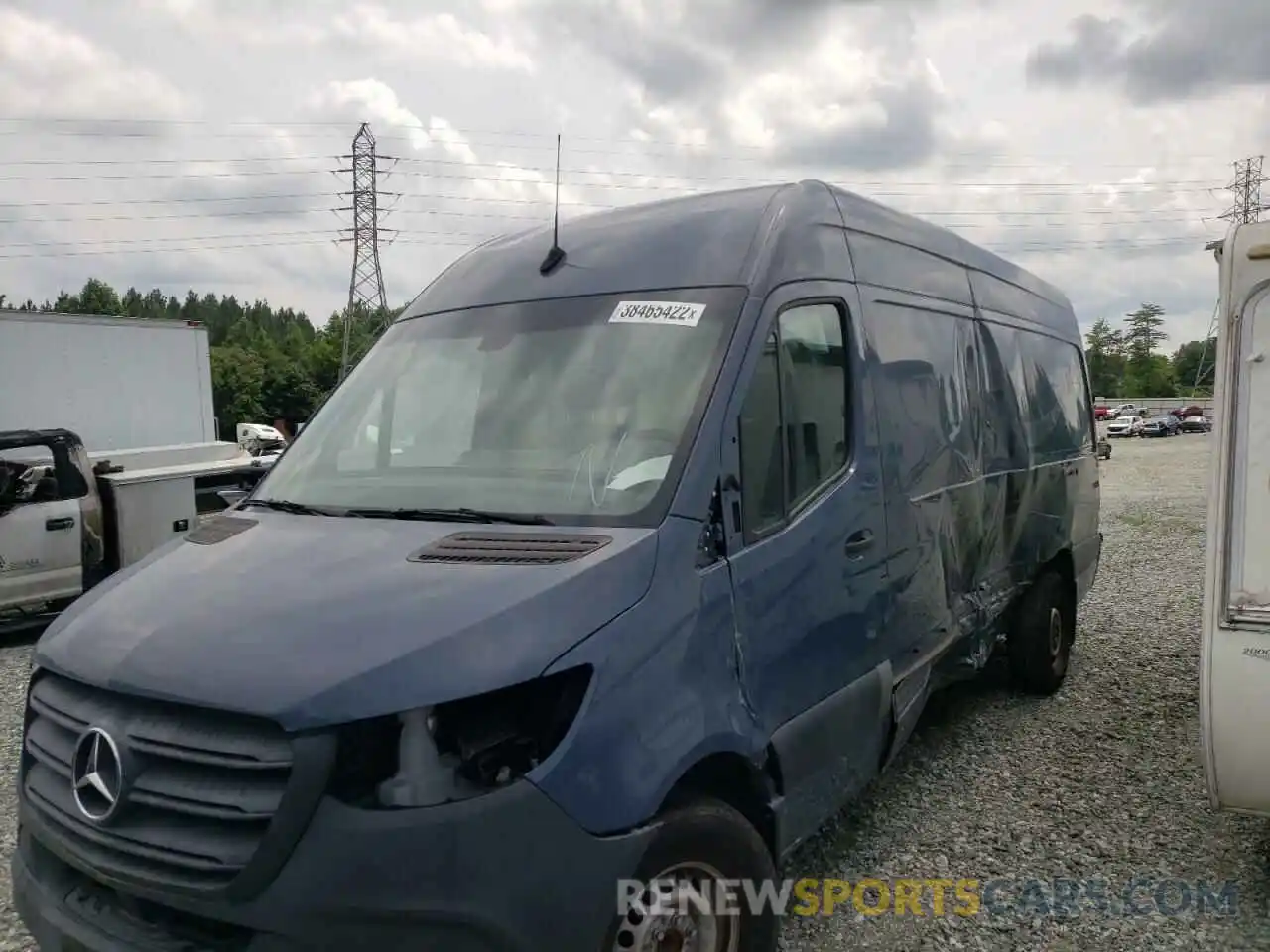 2 Фотография поврежденного автомобиля WD4PF1CD3KP143459 MERCEDES-BENZ SPRINTER 2019