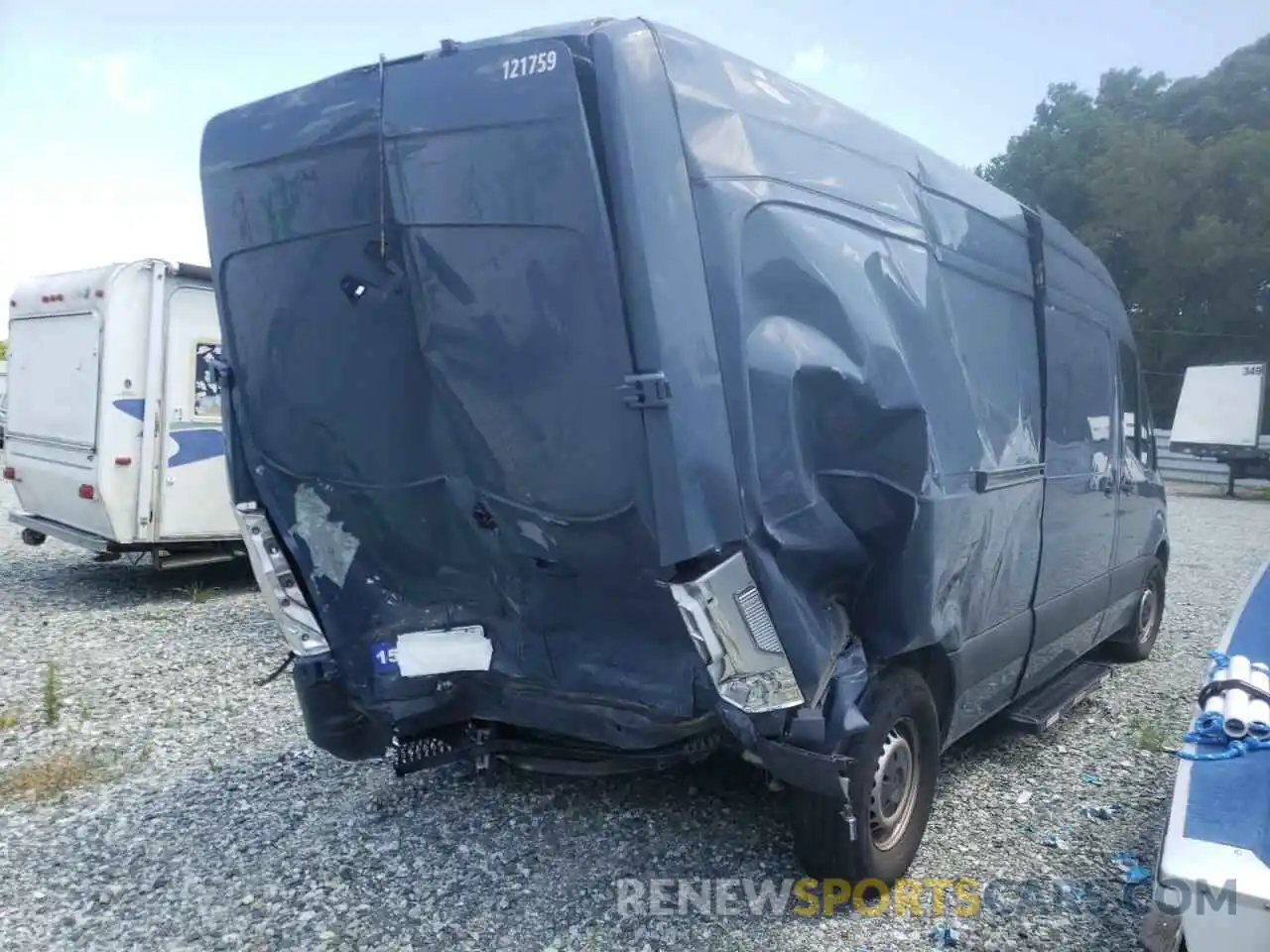 9 Фотография поврежденного автомобиля WD4PF1CD3KP143459 MERCEDES-BENZ SPRINTER 2019