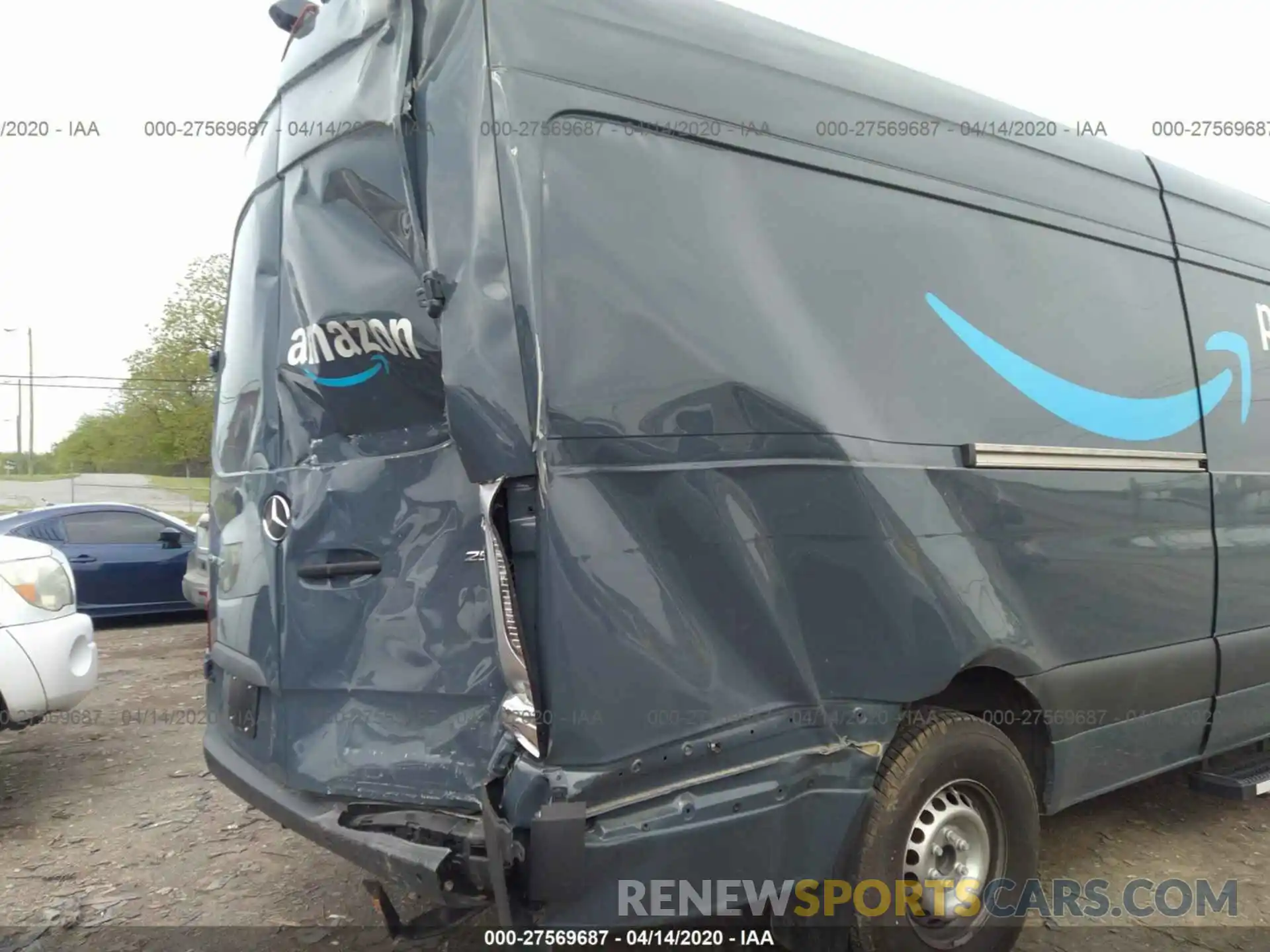 6 Фотография поврежденного автомобиля WD4PF1CD4KP134219 MERCEDES-BENZ SPRINTER 2019