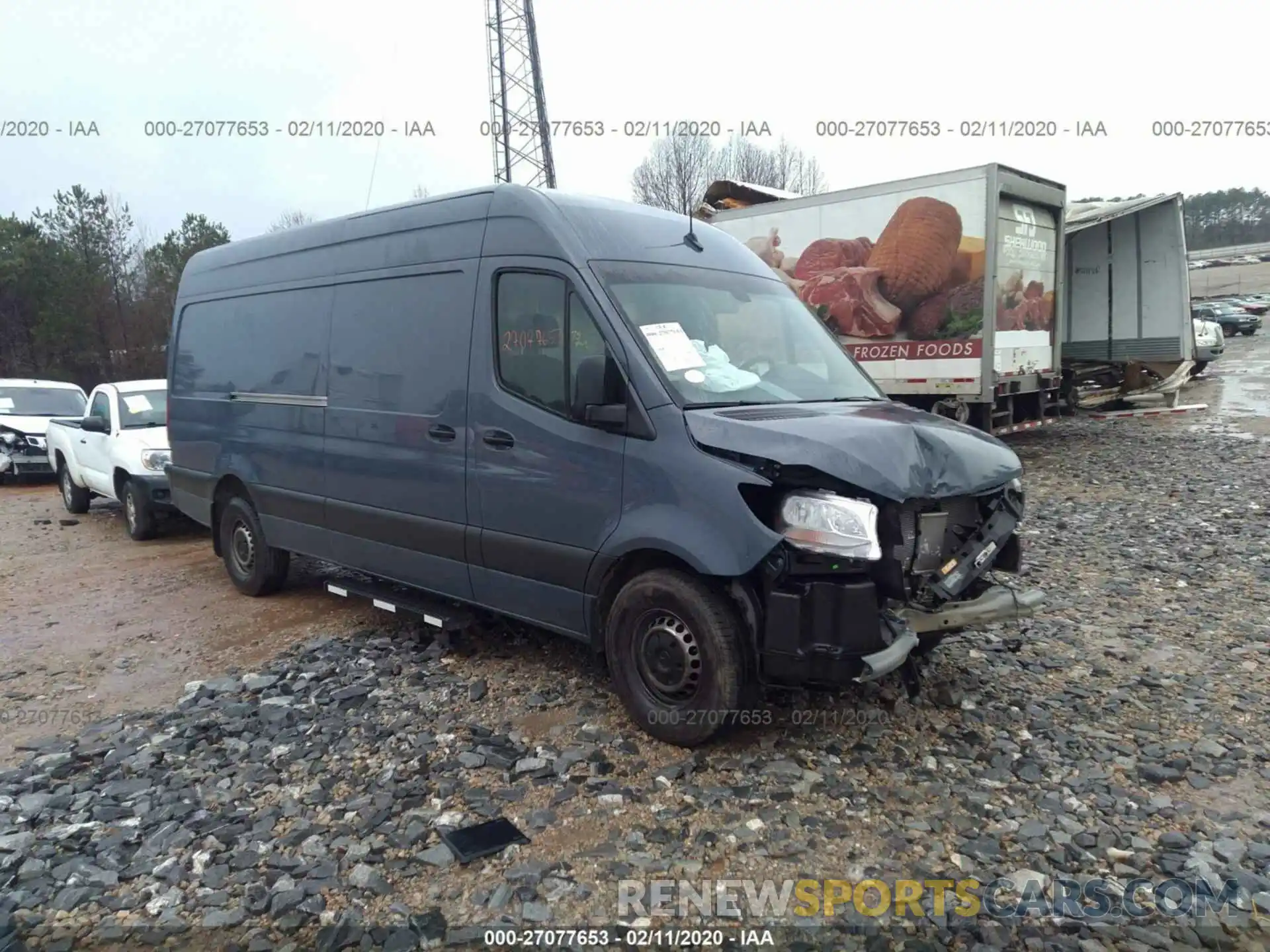 1 Photograph of a damaged car WD4PF1CD4KT007252 MERCEDES-BENZ SPRINTER 2019