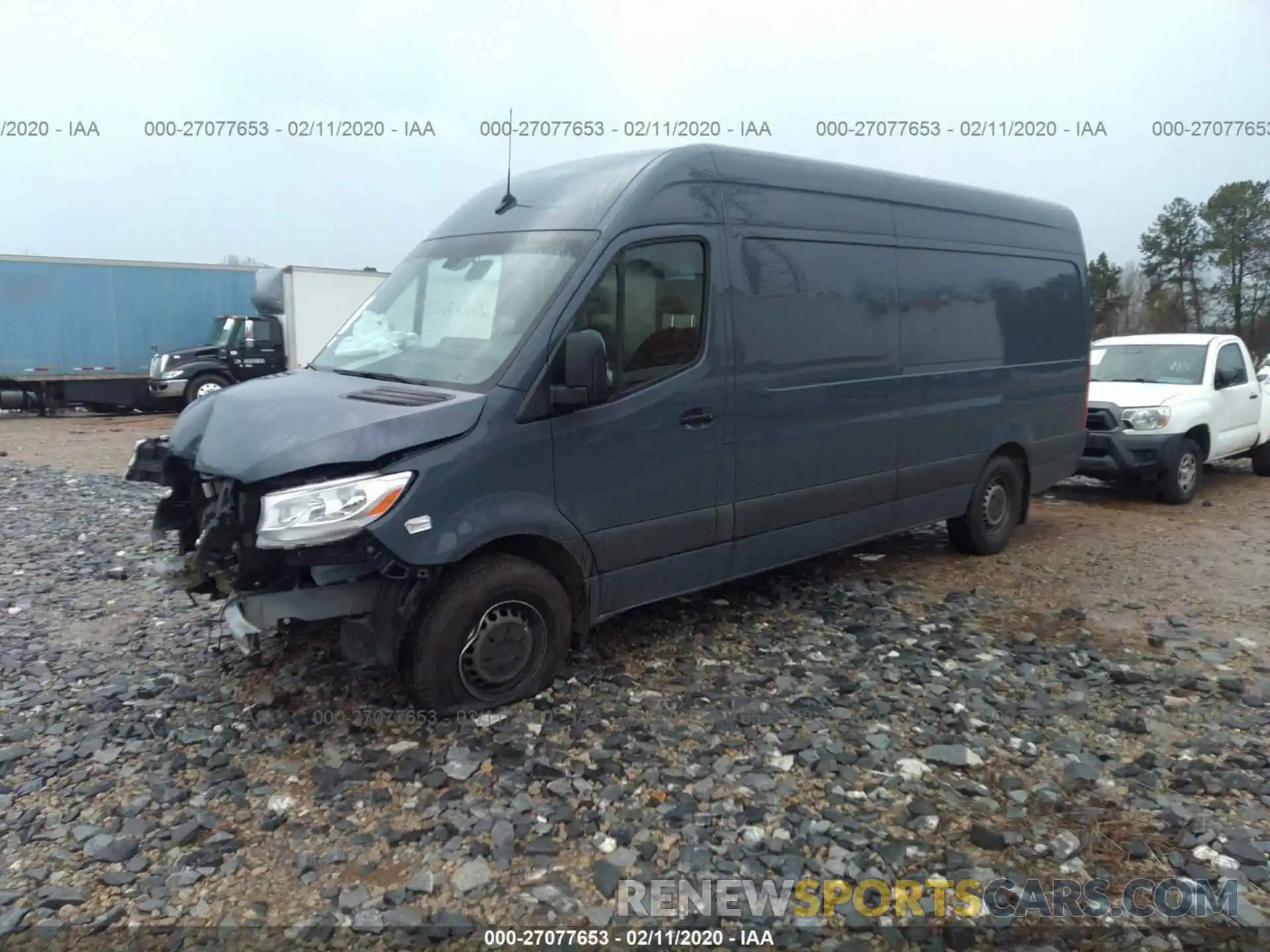 2 Фотография поврежденного автомобиля WD4PF1CD4KT007252 MERCEDES-BENZ SPRINTER 2019