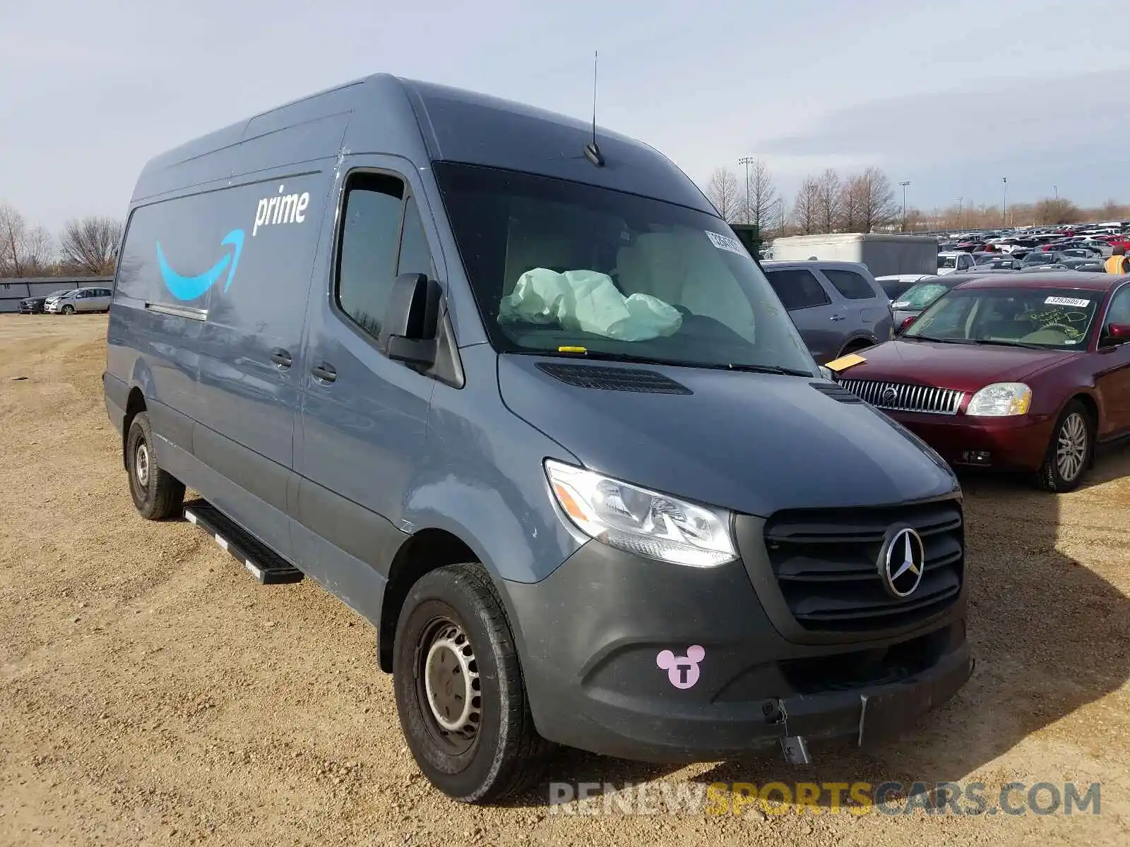 1 Photograph of a damaged car WD4PF1CD4KT012189 MERCEDES-BENZ SPRINTER 2019