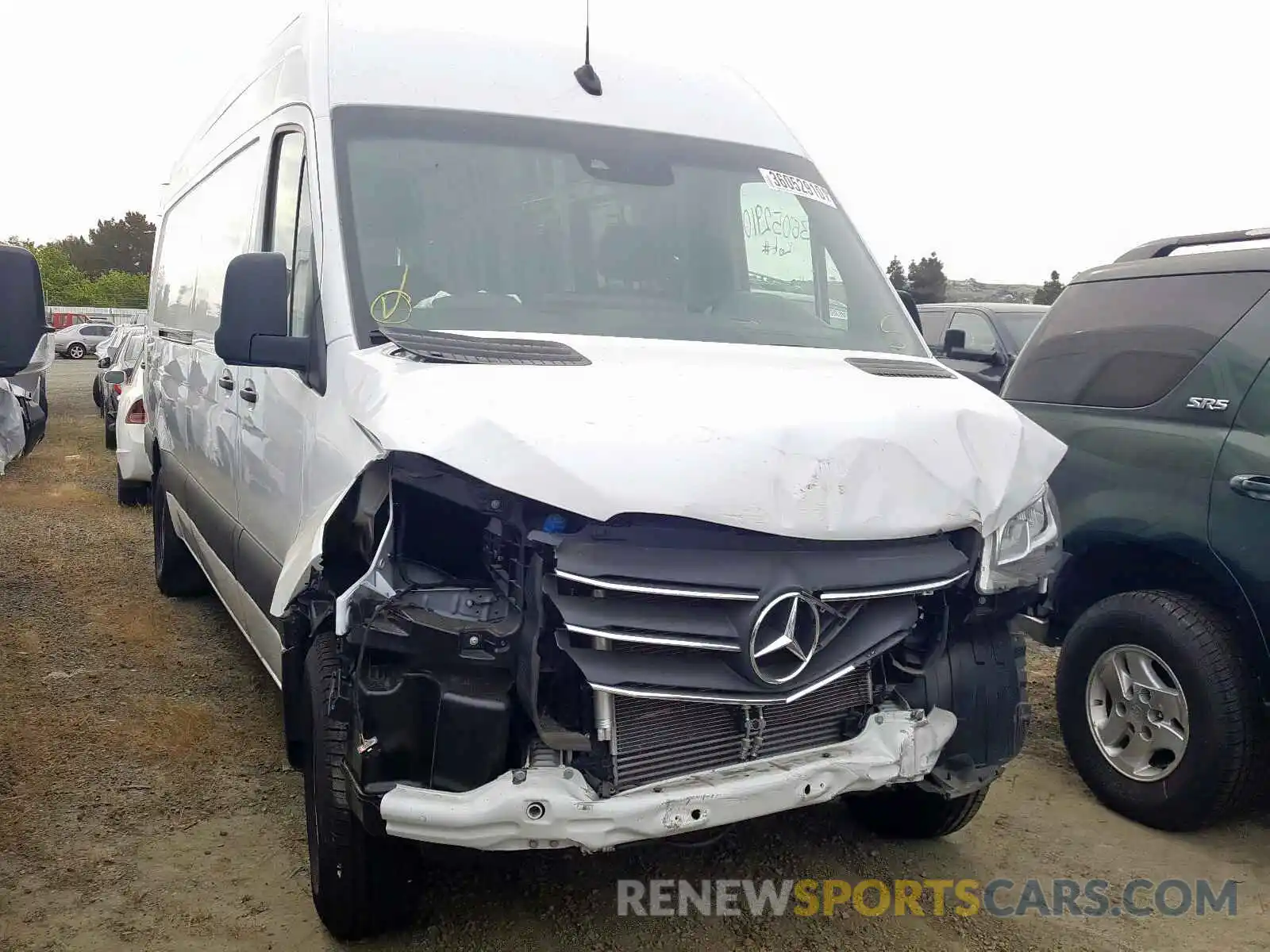 1 Photograph of a damaged car WD4PF1CD5KP020391 MERCEDES-BENZ SPRINTER 2019