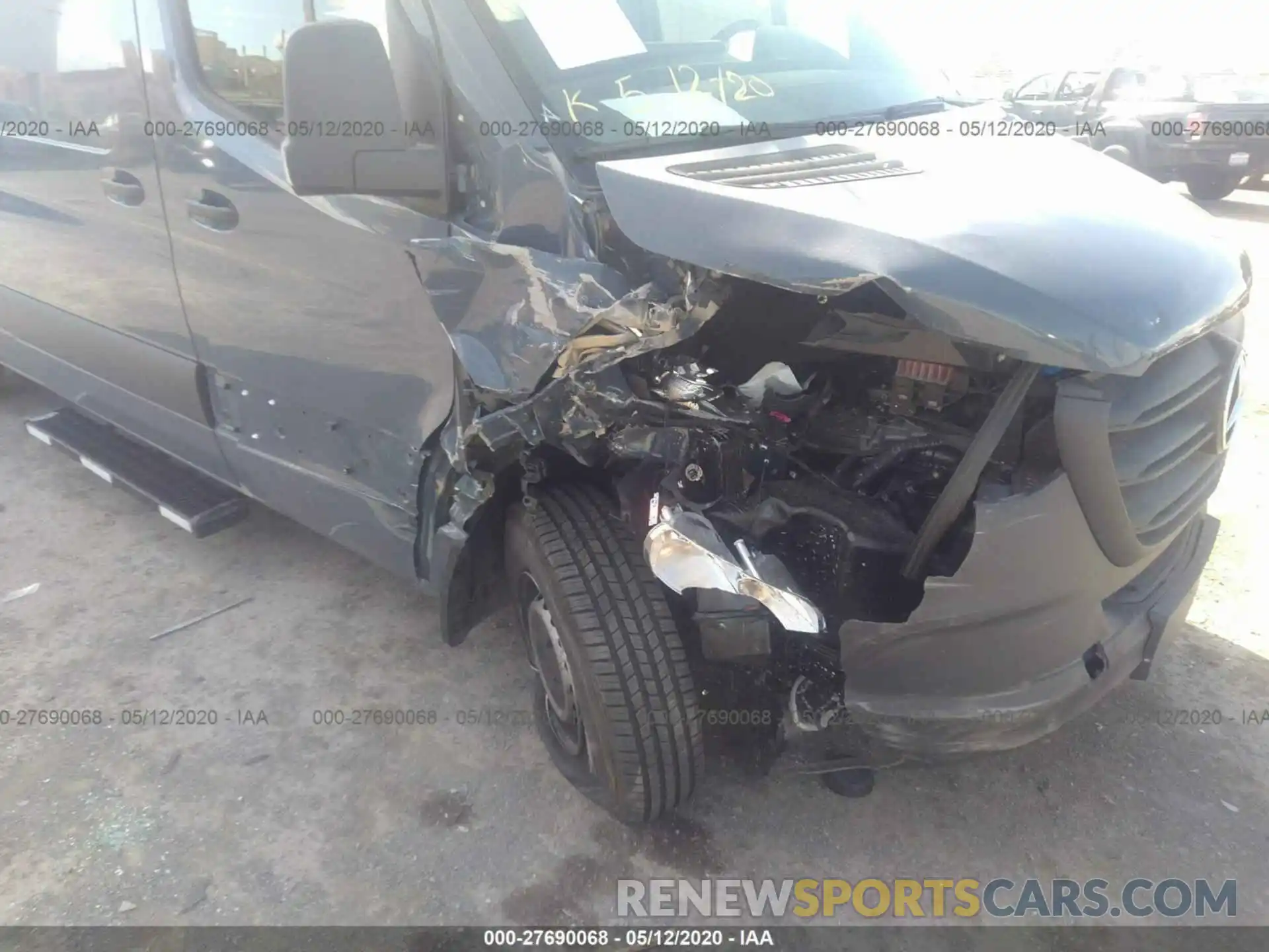 6 Photograph of a damaged car WD4PF1CD5KP134942 MERCEDES-BENZ SPRINTER 2019
