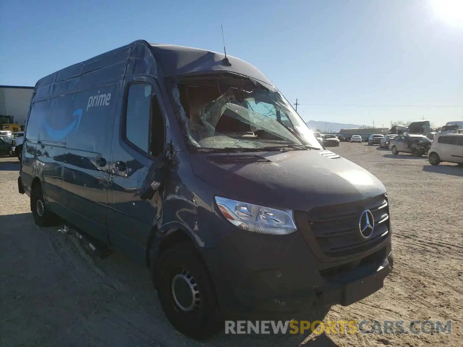 1 Photograph of a damaged car WD4PF1CD5KP142796 MERCEDES-BENZ SPRINTER 2019