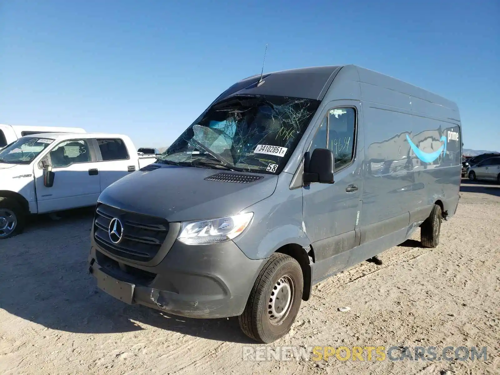 2 Фотография поврежденного автомобиля WD4PF1CD5KP142796 MERCEDES-BENZ SPRINTER 2019