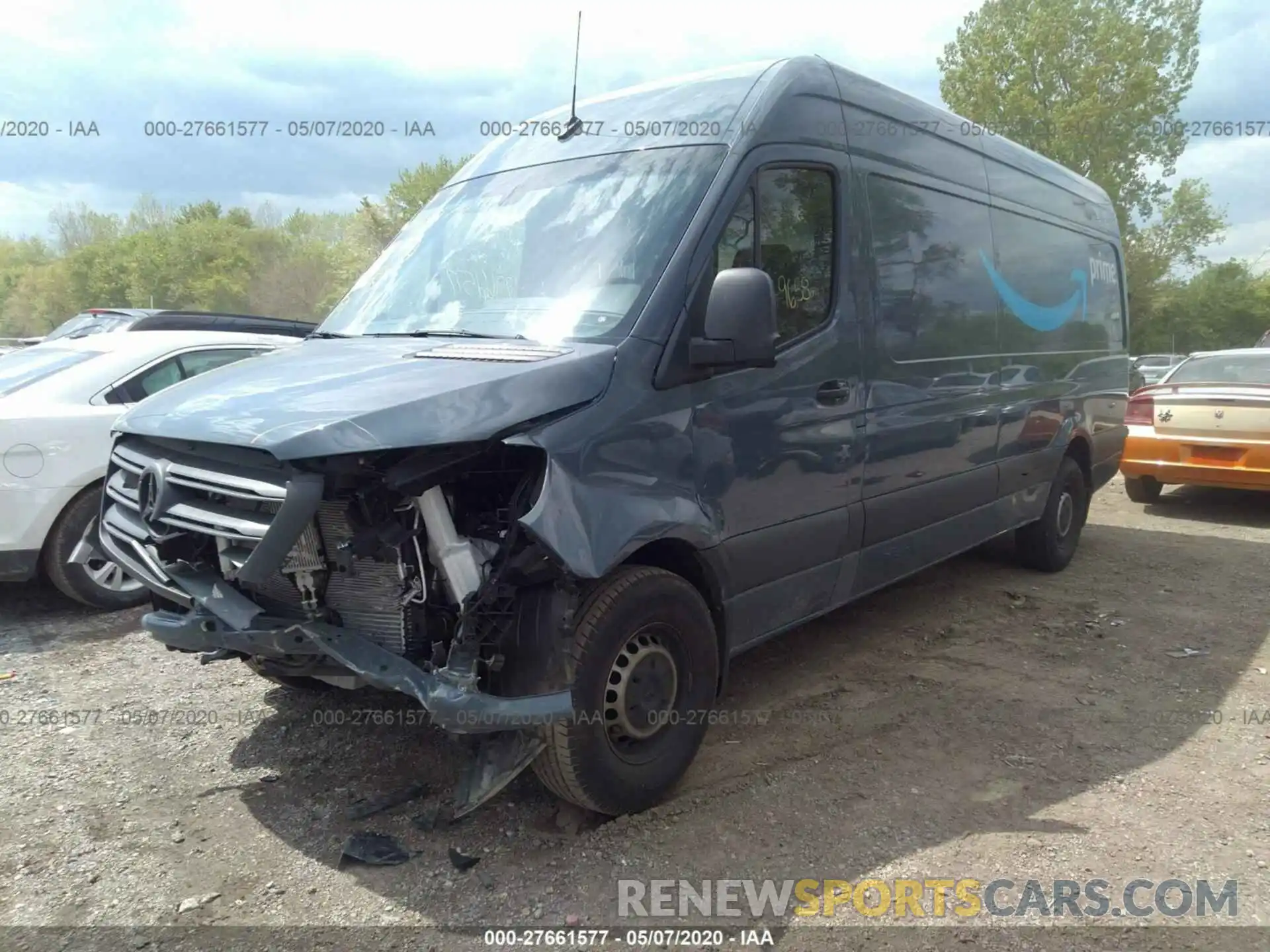 2 Photograph of a damaged car WD4PF1CD5KP153121 MERCEDES-BENZ SPRINTER 2019