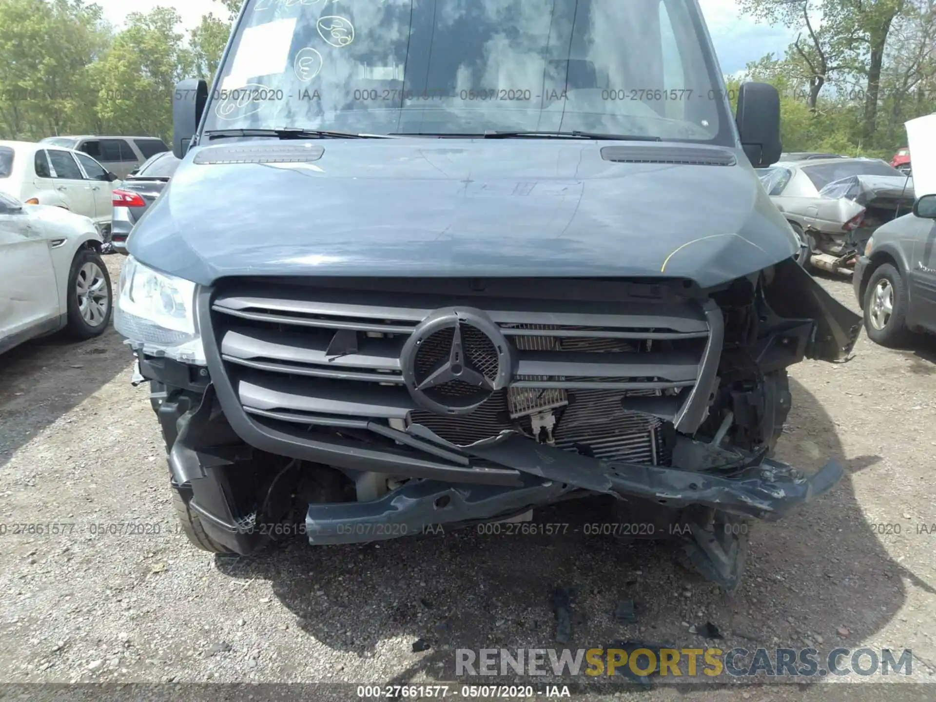 6 Photograph of a damaged car WD4PF1CD5KP153121 MERCEDES-BENZ SPRINTER 2019