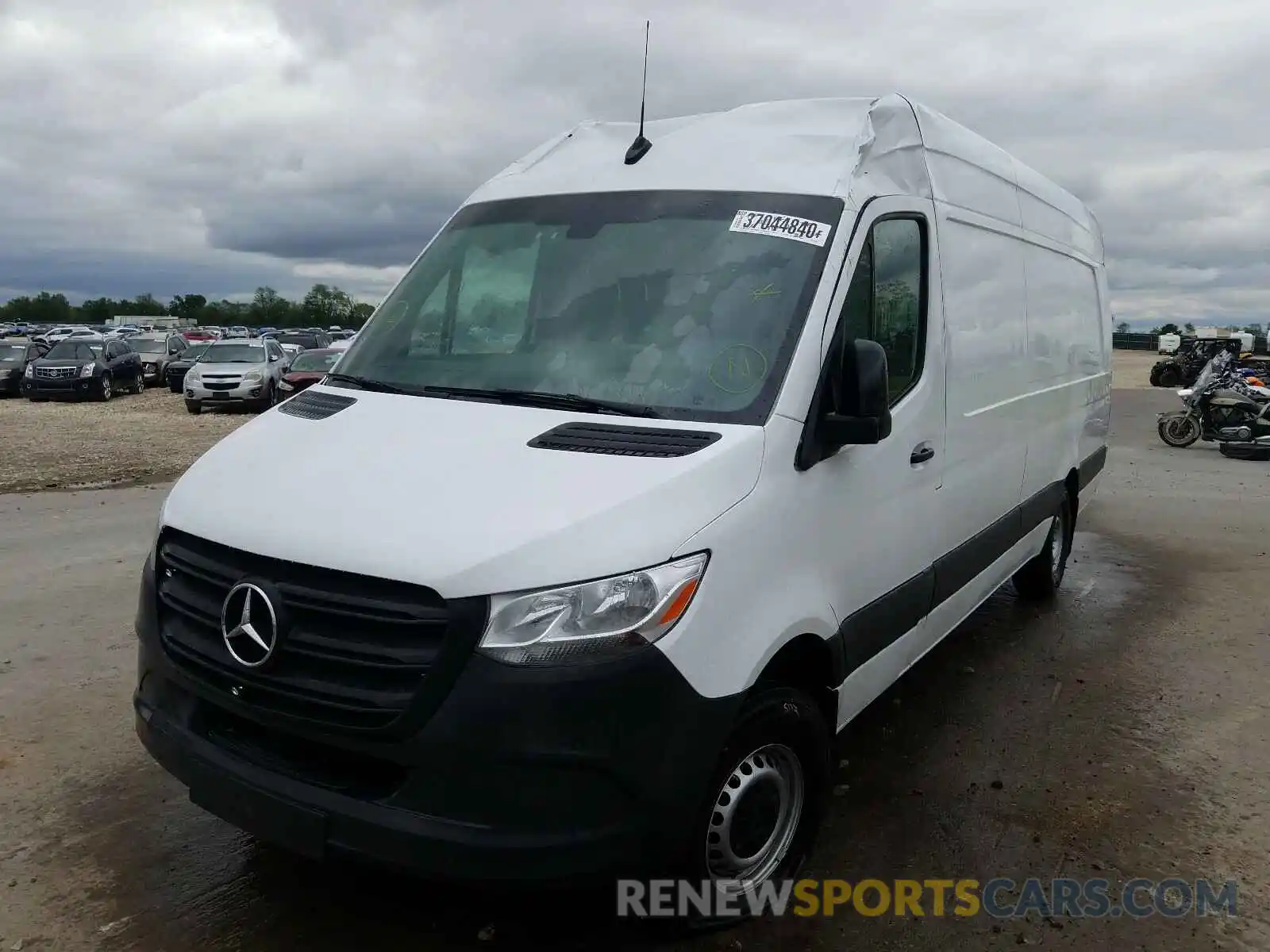 2 Фотография поврежденного автомобиля WD4PF1CD5KT007759 MERCEDES-BENZ SPRINTER 2019