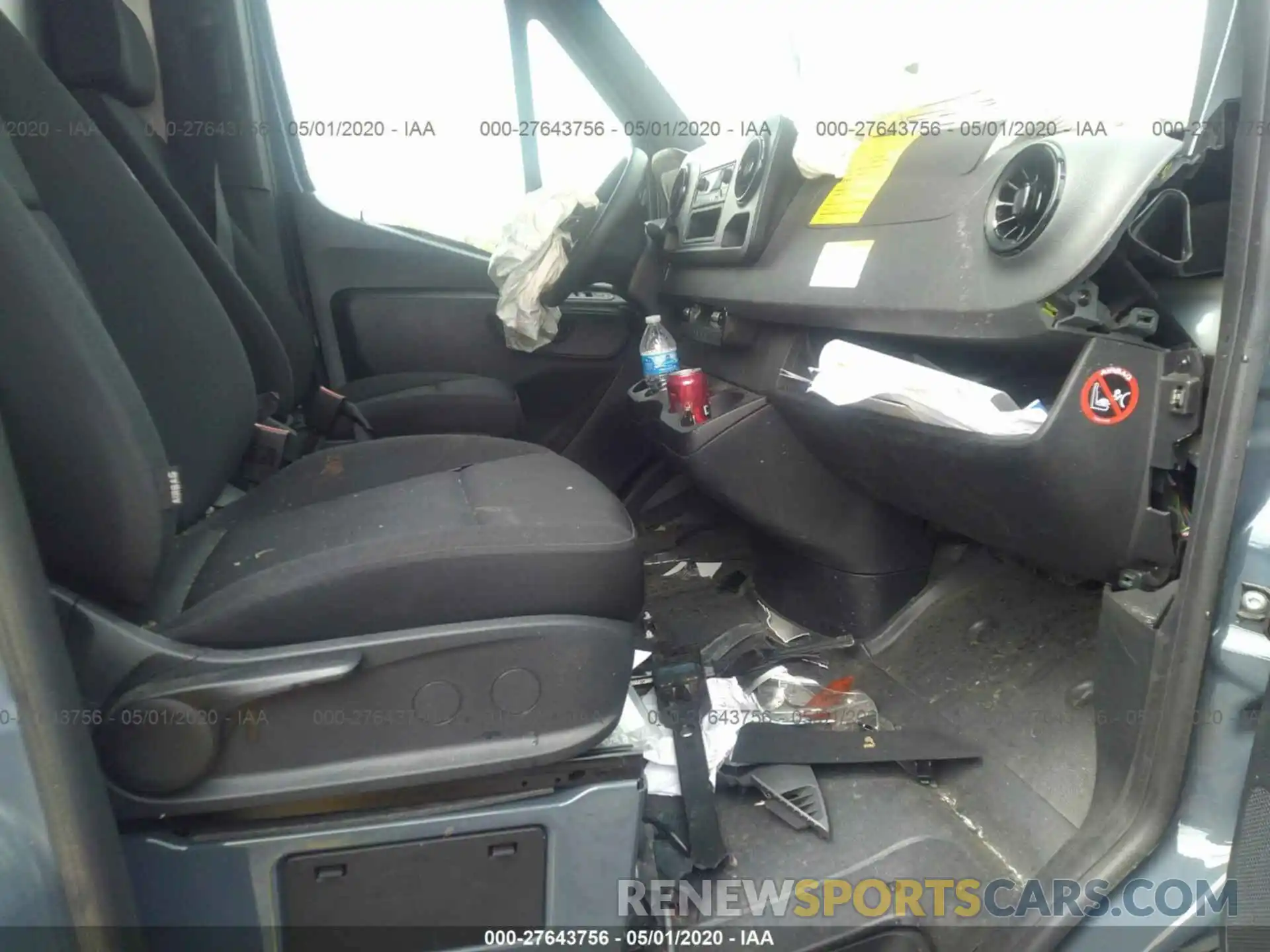 5 Photograph of a damaged car WD4PF1CD6KP143438 MERCEDES-BENZ SPRINTER 2019