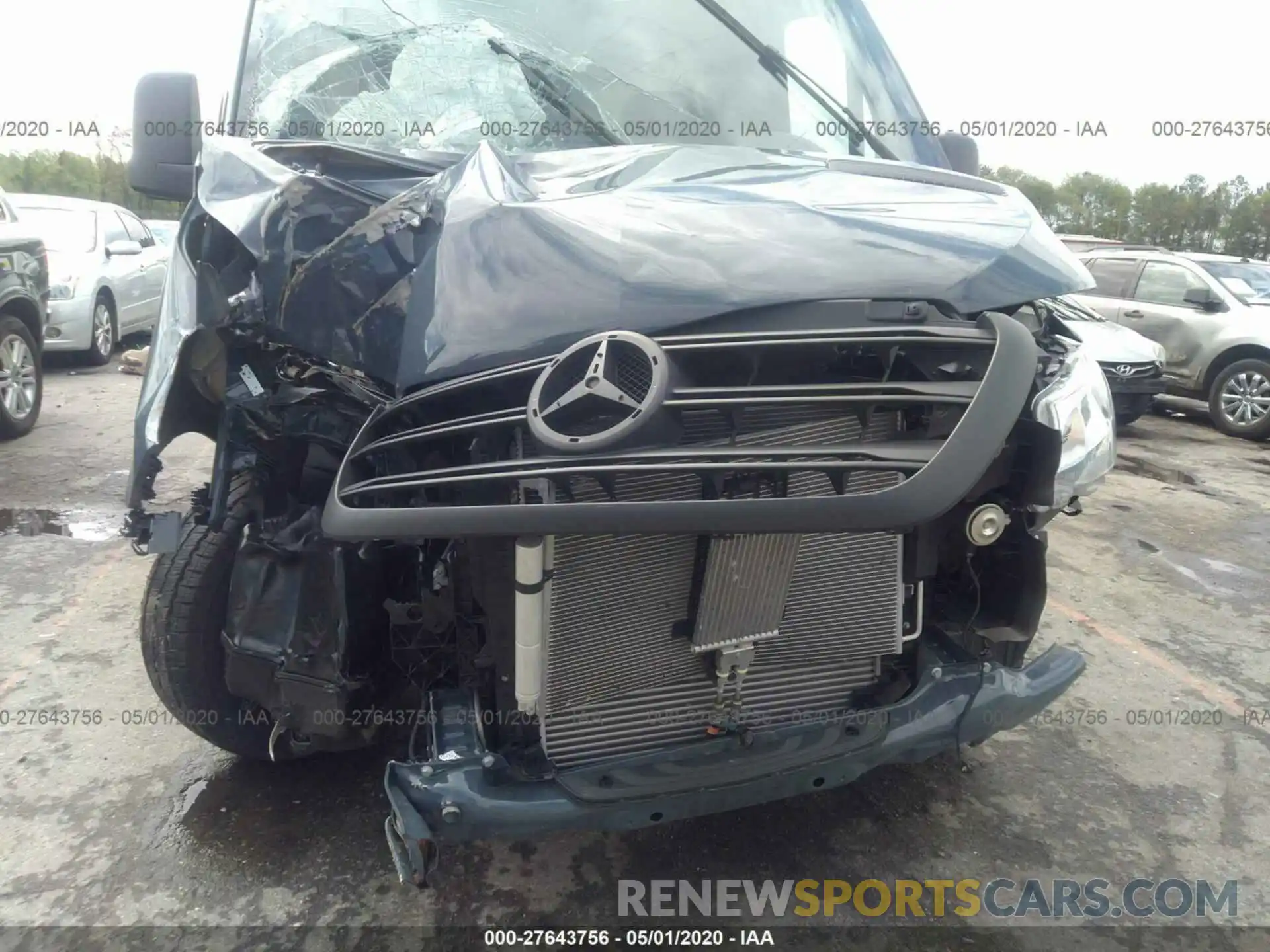 6 Photograph of a damaged car WD4PF1CD6KP143438 MERCEDES-BENZ SPRINTER 2019