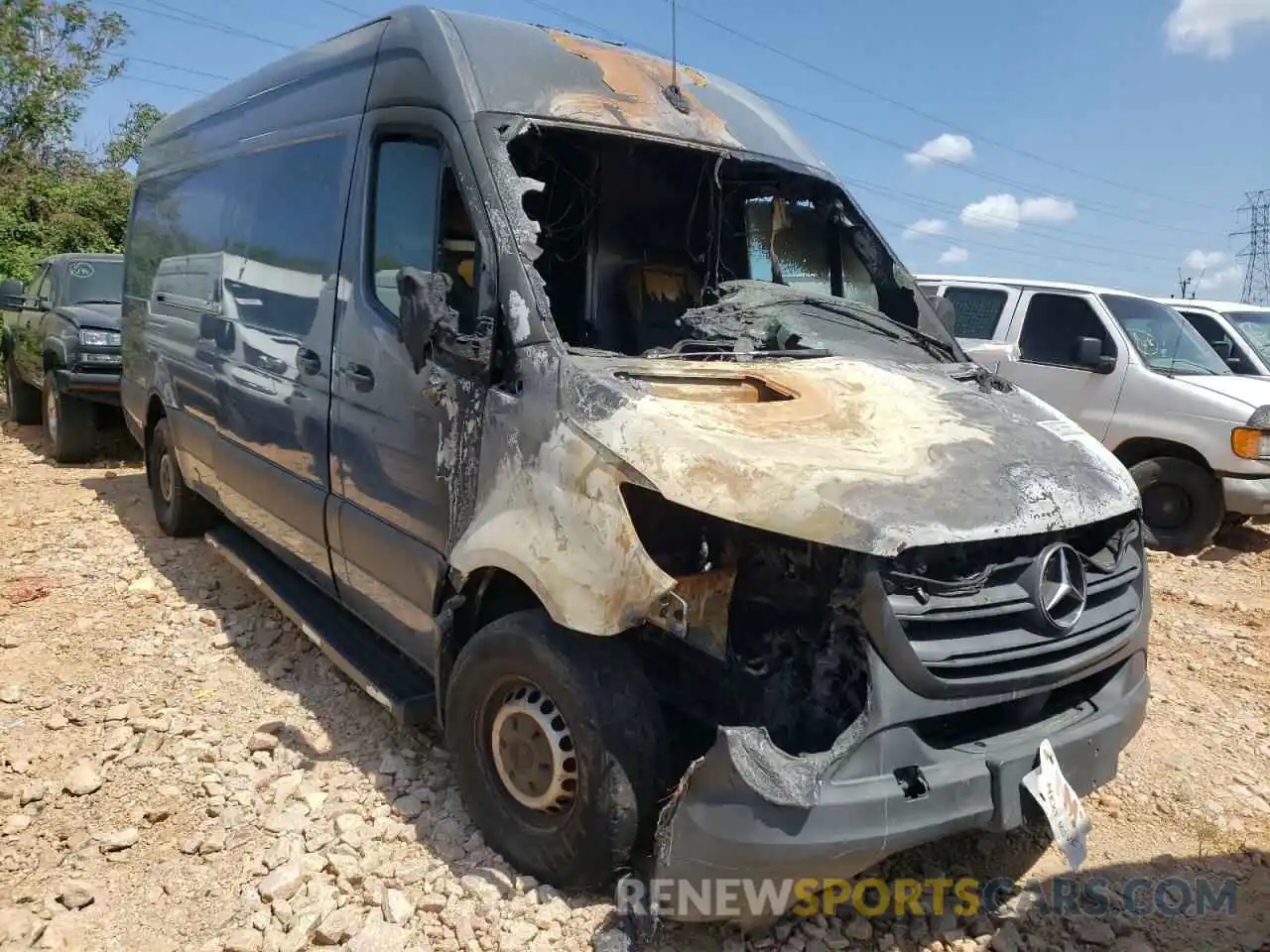 1 Photograph of a damaged car WD4PF1CD6KP147814 MERCEDES-BENZ SPRINTER 2019