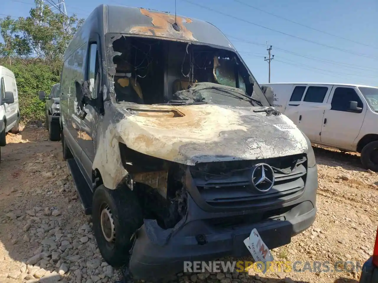 9 Photograph of a damaged car WD4PF1CD6KP147814 MERCEDES-BENZ SPRINTER 2019